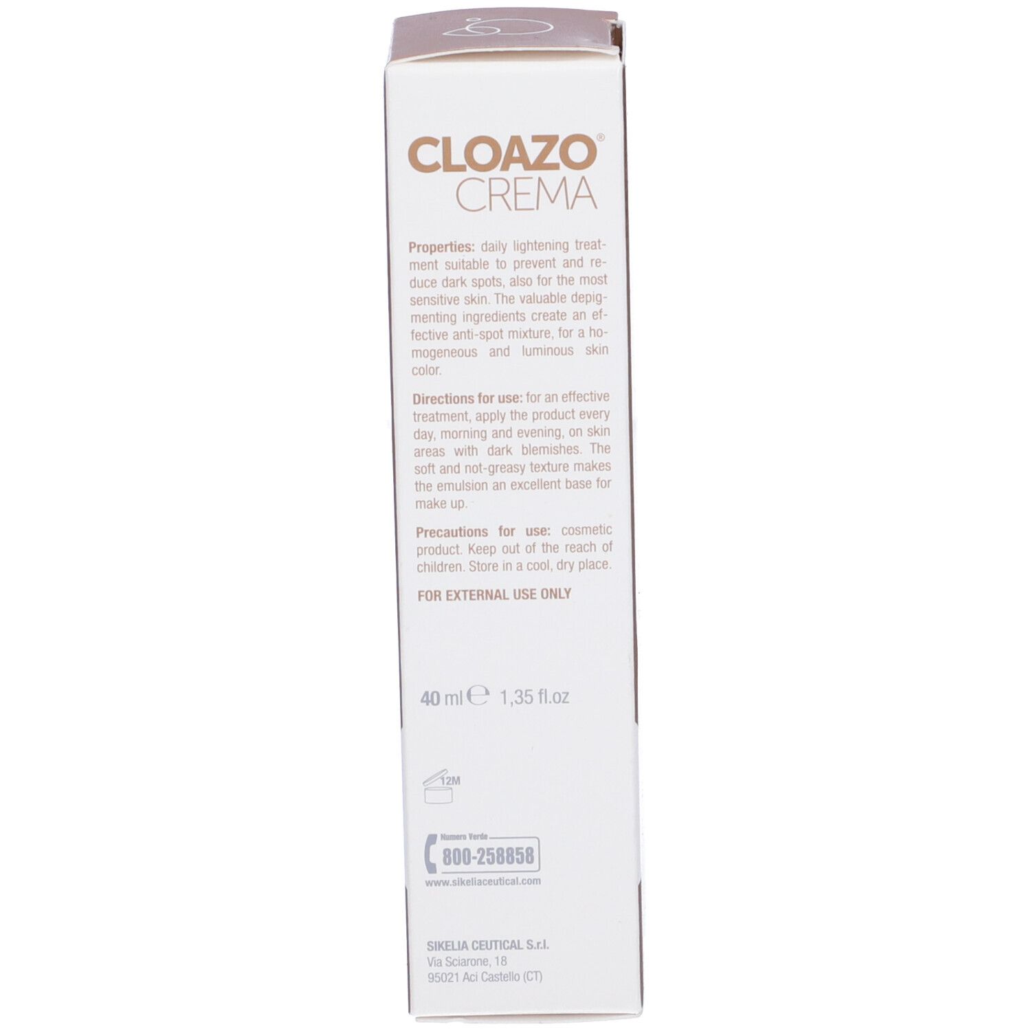 Cloazo Emulsione Depigmentante 40 Ml
