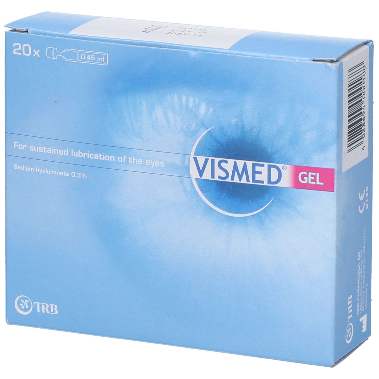 Vismed Gel Oftalmico 20 Fiale Monodose 0,45 Ml