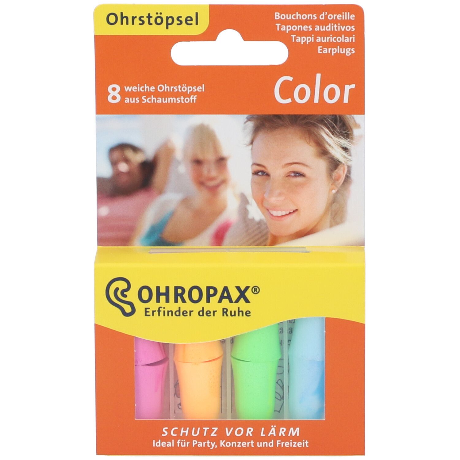 Tappo Auricolare Ohropax Color