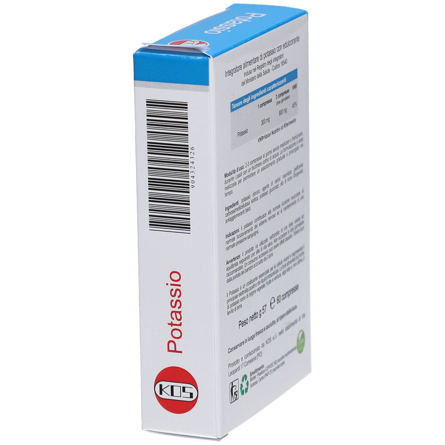 KOS Potassio Compresse
