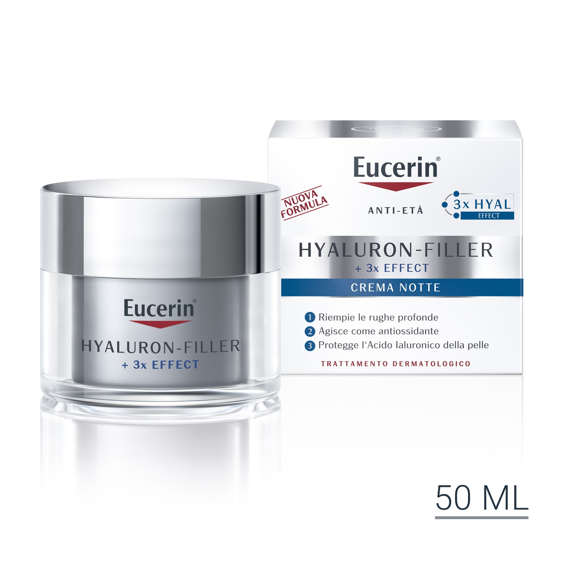 Eucerin Hyaluron-Filler Crema Notte 50 ml