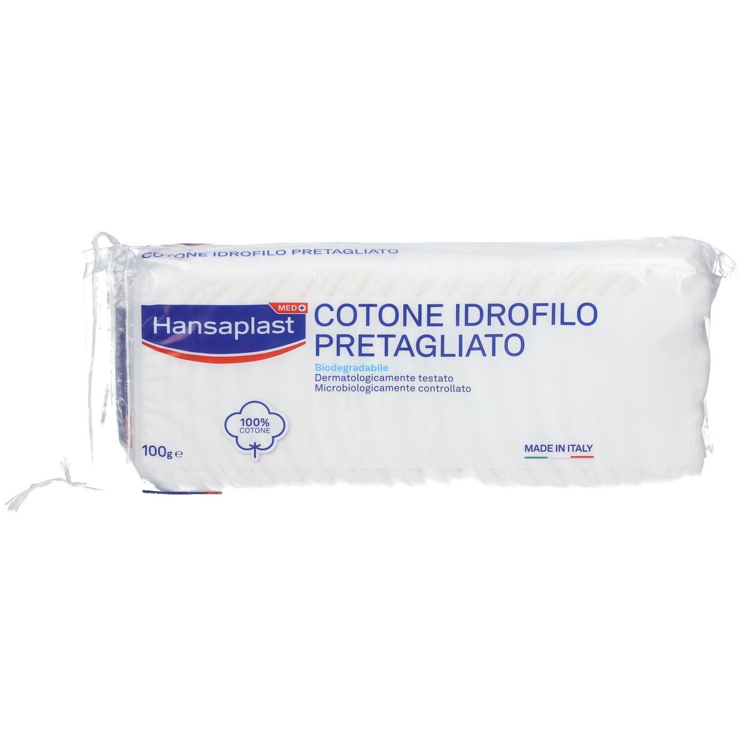 Hansaplast Cotone Idrofilo Pretagliato 100 g