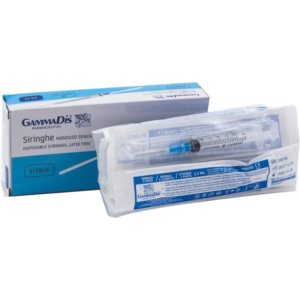 Gammadis Siringa Soft 2,5ml Ago G23 10 Pezzi