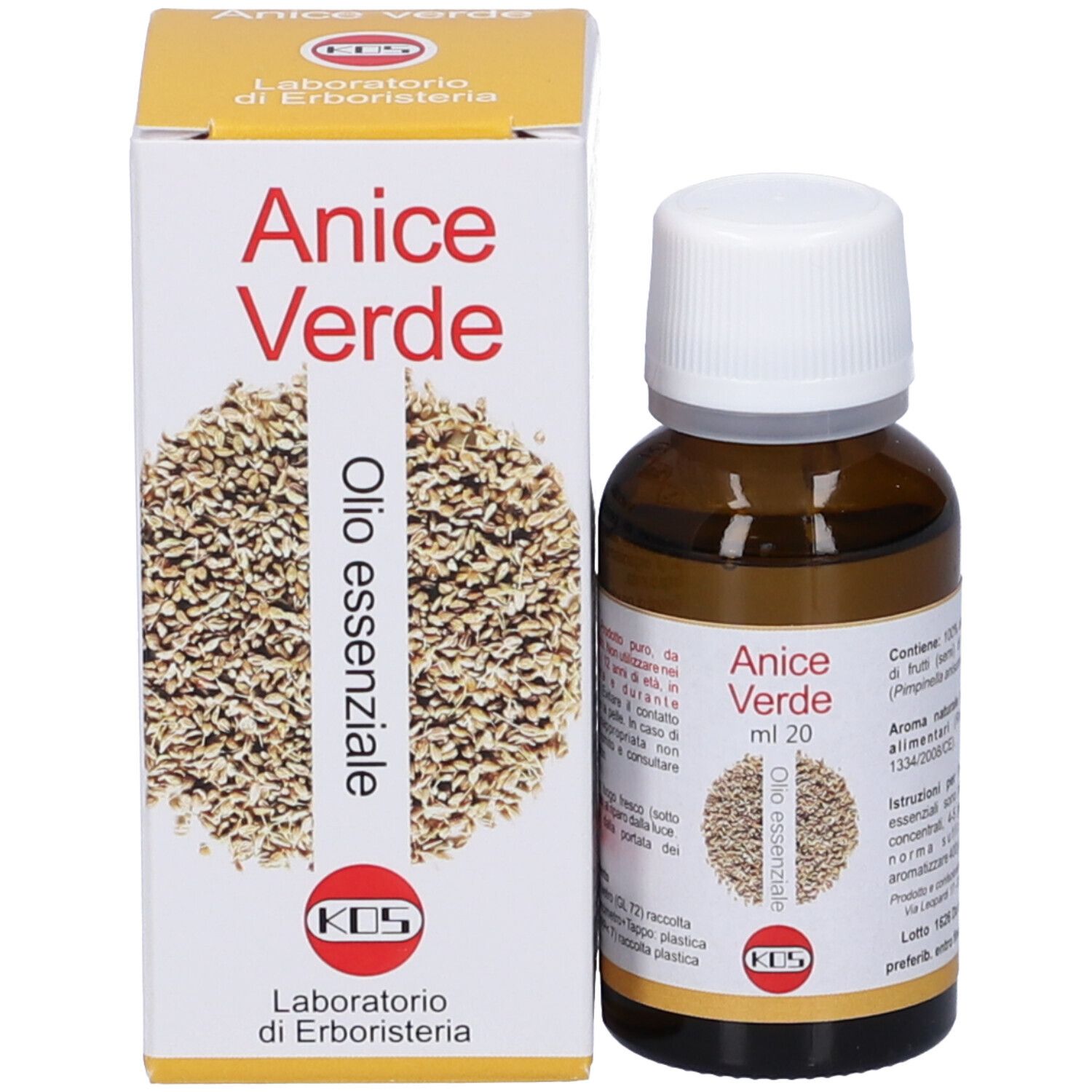 KOS Olio Essenziale di Anice Verde Gocce