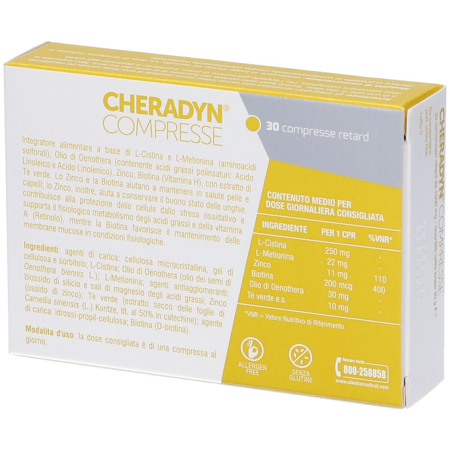 Cheradyn 30 Compresse