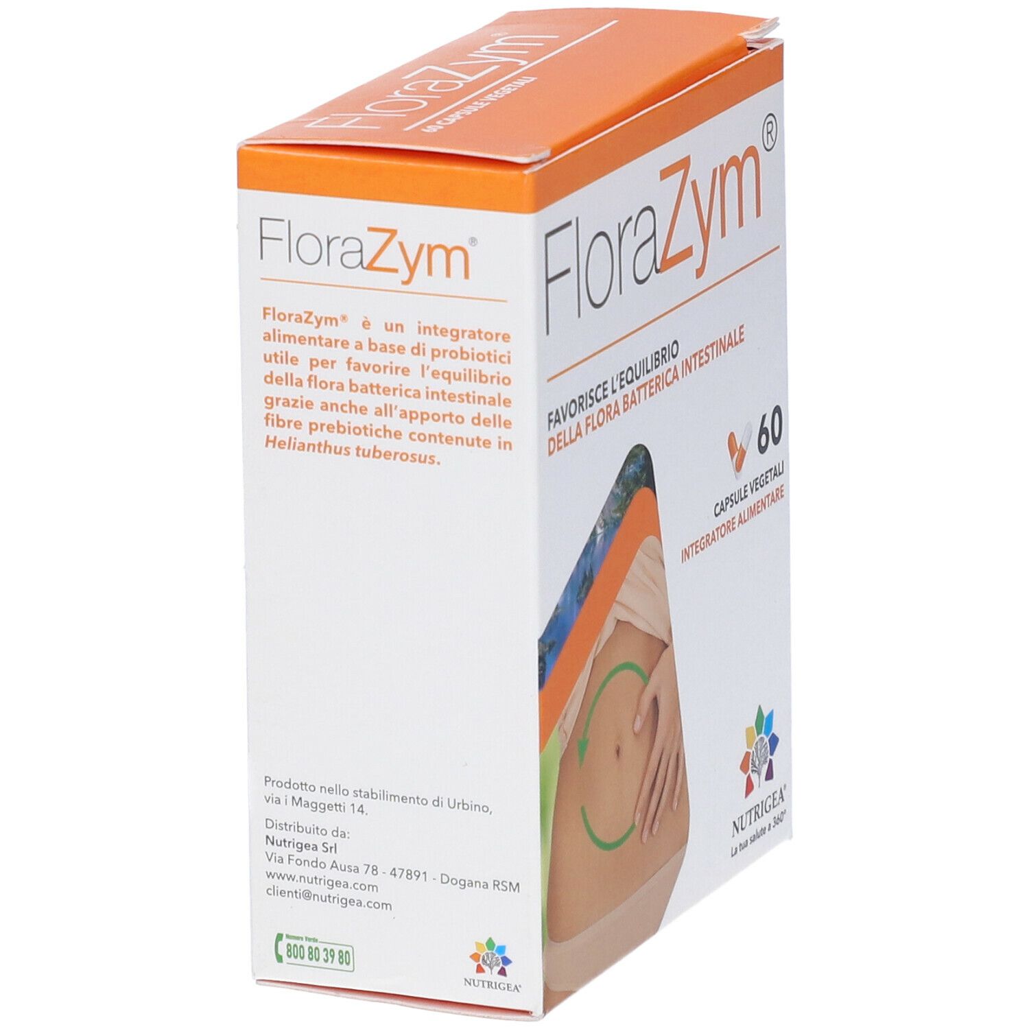 Nutrigea Florazym Capsule Integratore Alimentare