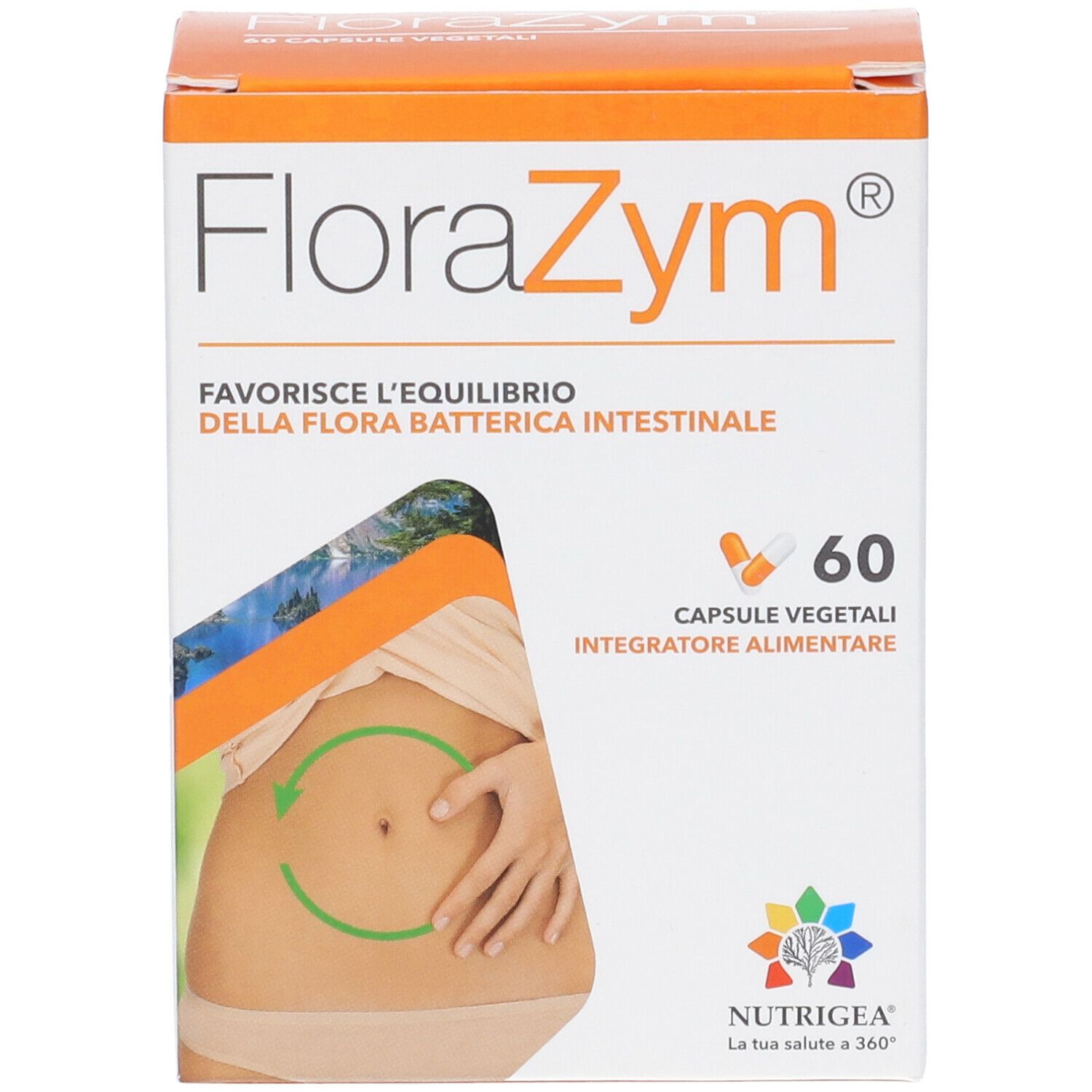 Nutrigea Florazym Capsule Integratore Alimentare