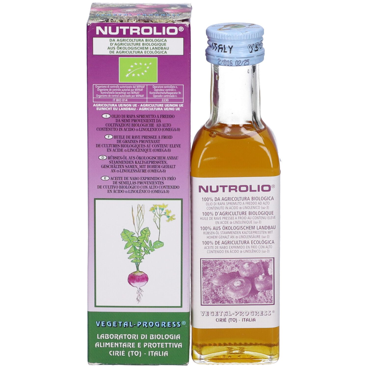 Nutrolio Bio Gocce 100Ml