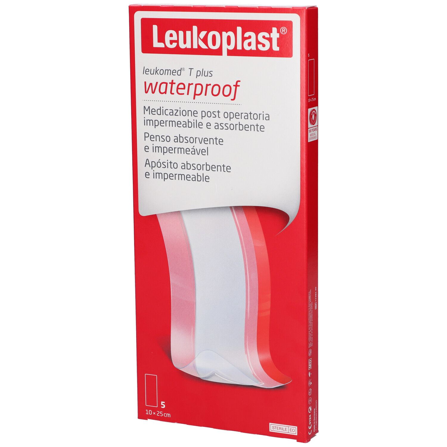 Leukomed T Plus Medicazione Post-Operatoria Trasparente Impermeabile 10X25 Cm