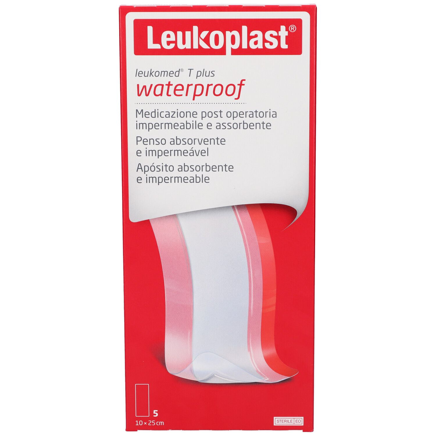 Leukomed T Plus Medicazione Post-Operatoria Trasparente Impermeabile 10X25 Cm