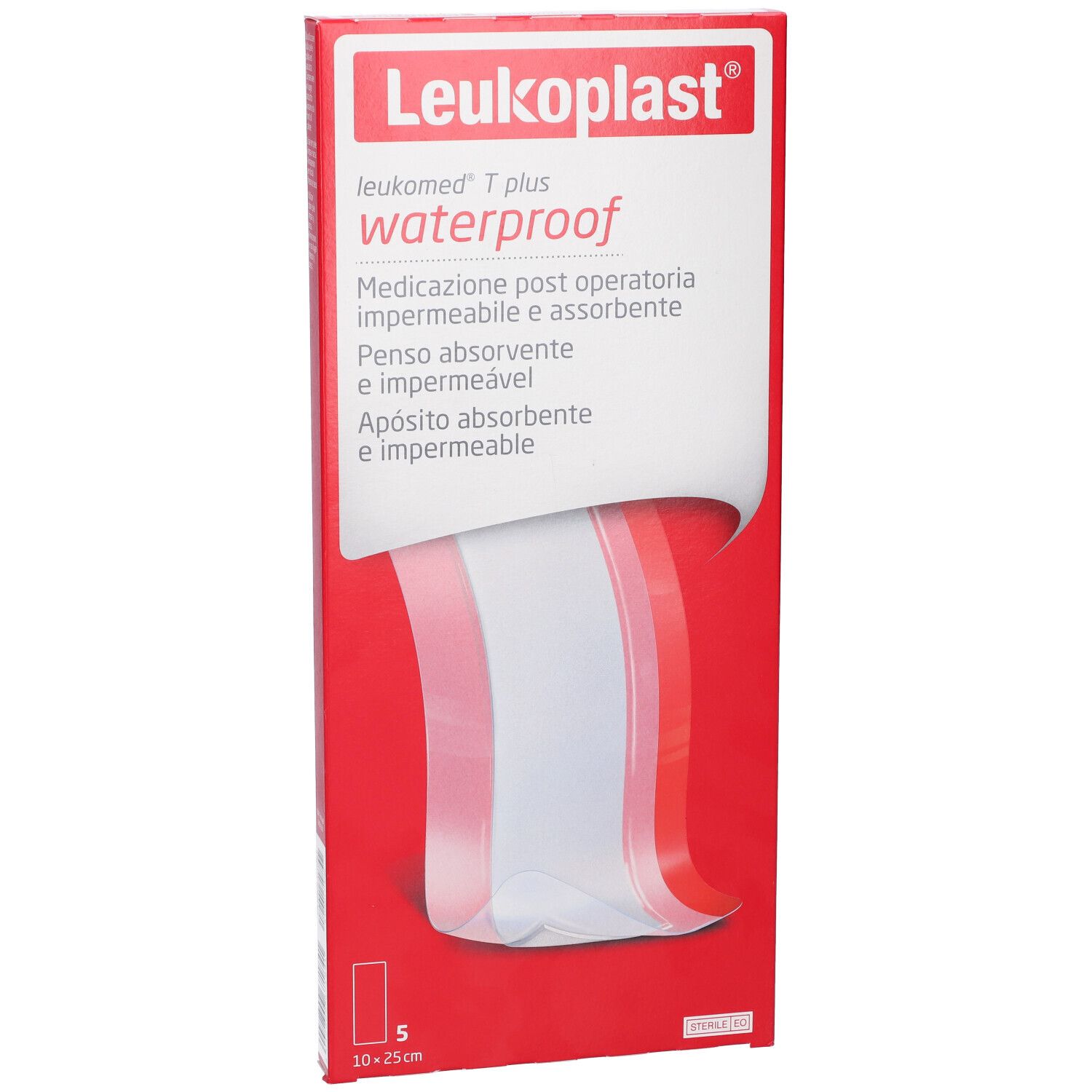 Leukomed T Plus Medicazione Post-Operatoria Trasparente Impermeabile 10X25 Cm