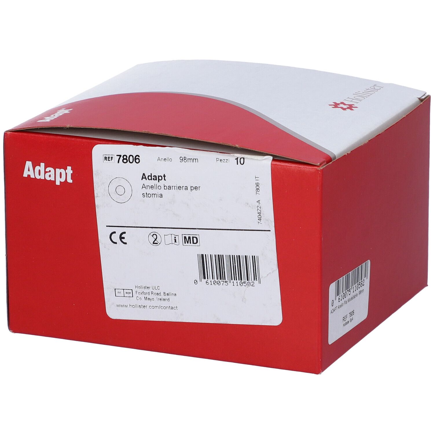 Anello Modellabile Per Placca Apt 7806 In Idrocolloide Diametro 98Mm 10 Pezzi Codice Articolo 7806