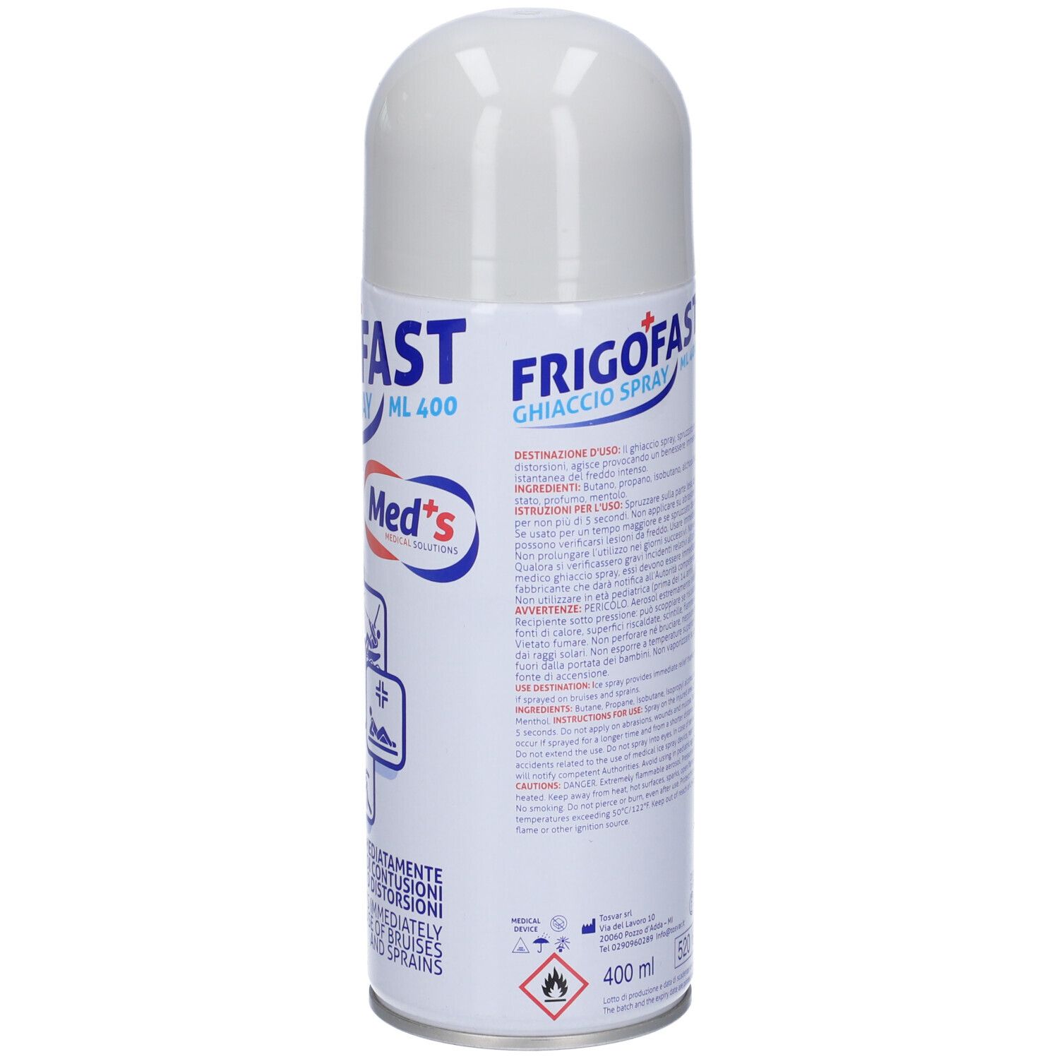 Frigofast Ghiaccio Spray 400 Ml