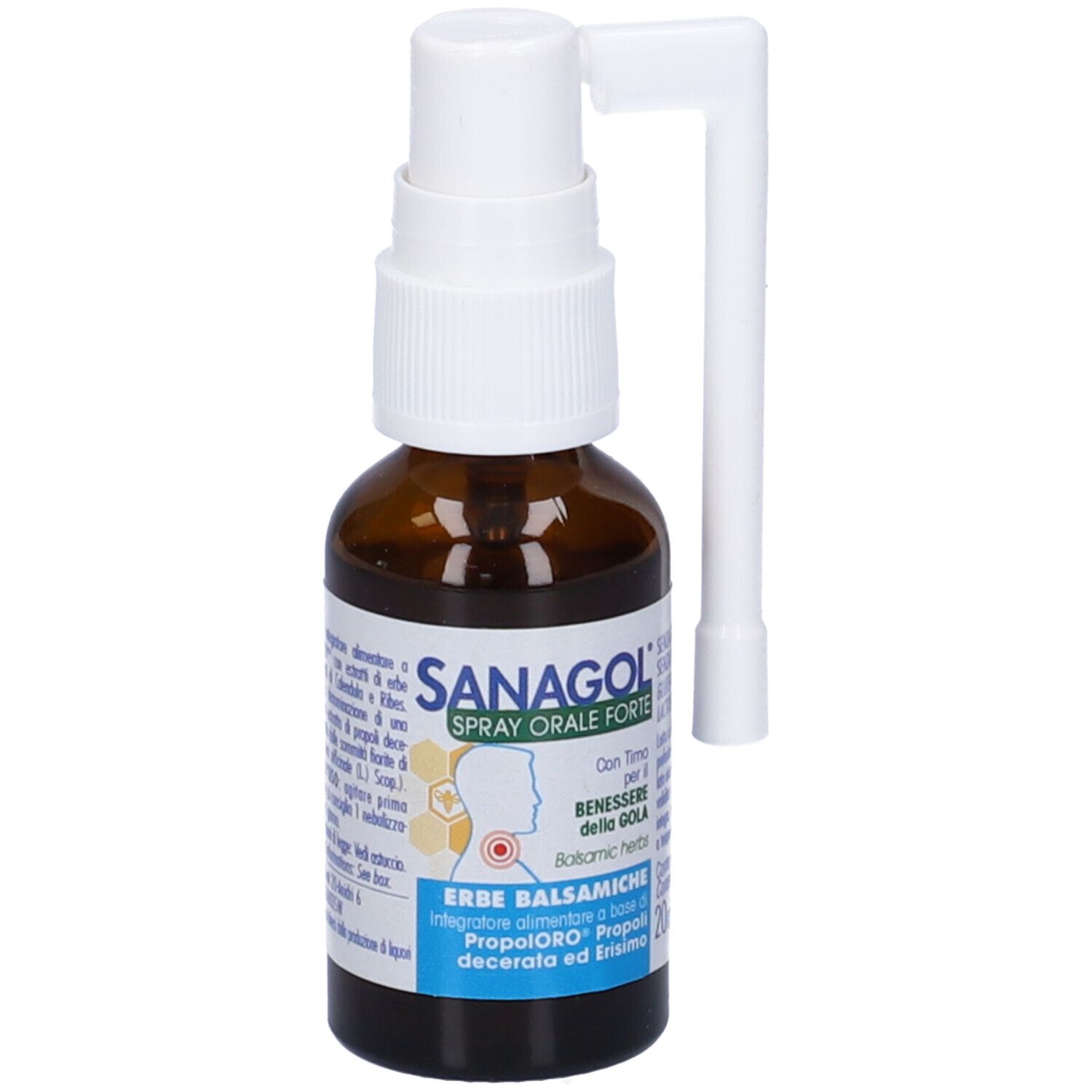 Sanagol Spray Forte Erbe Balsamiche 20 Ml