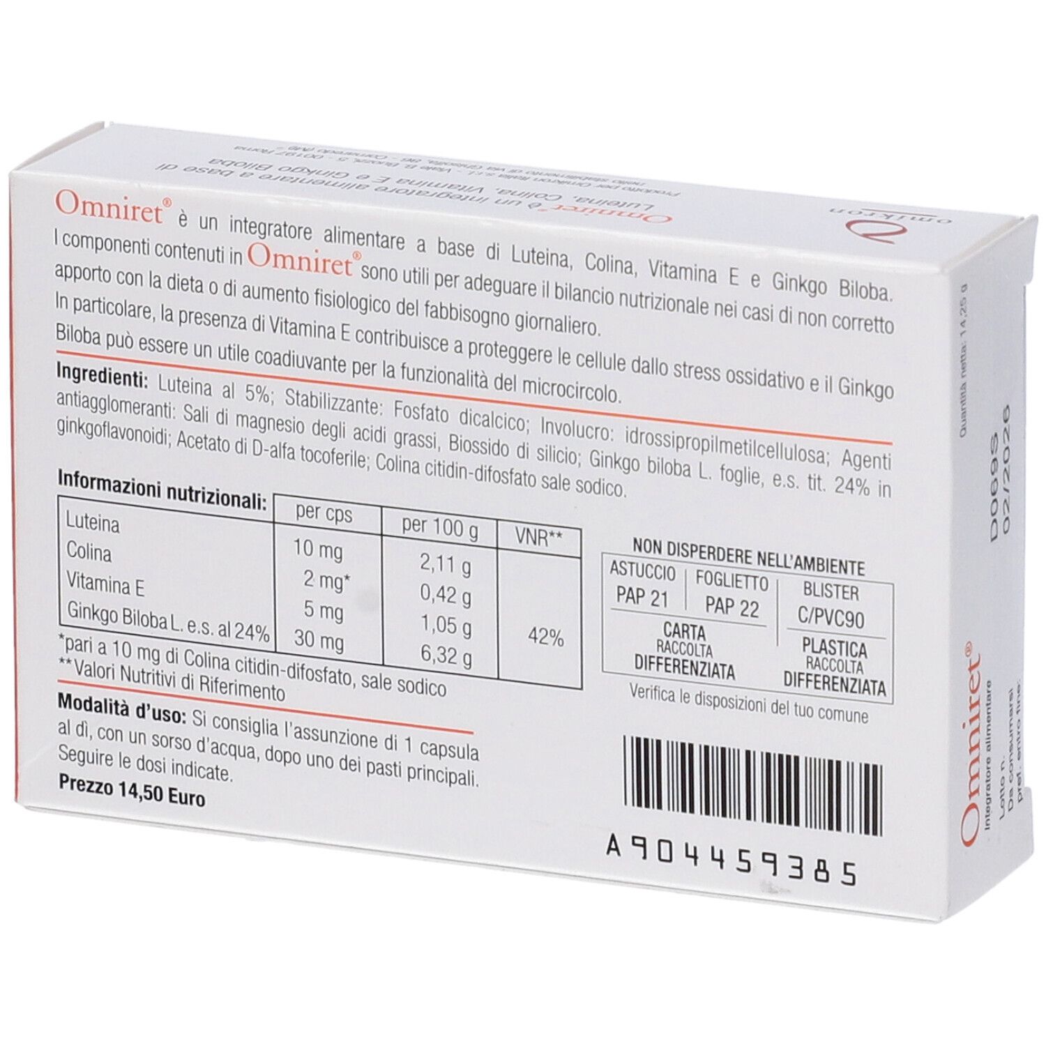 Omniret 30 Capsule