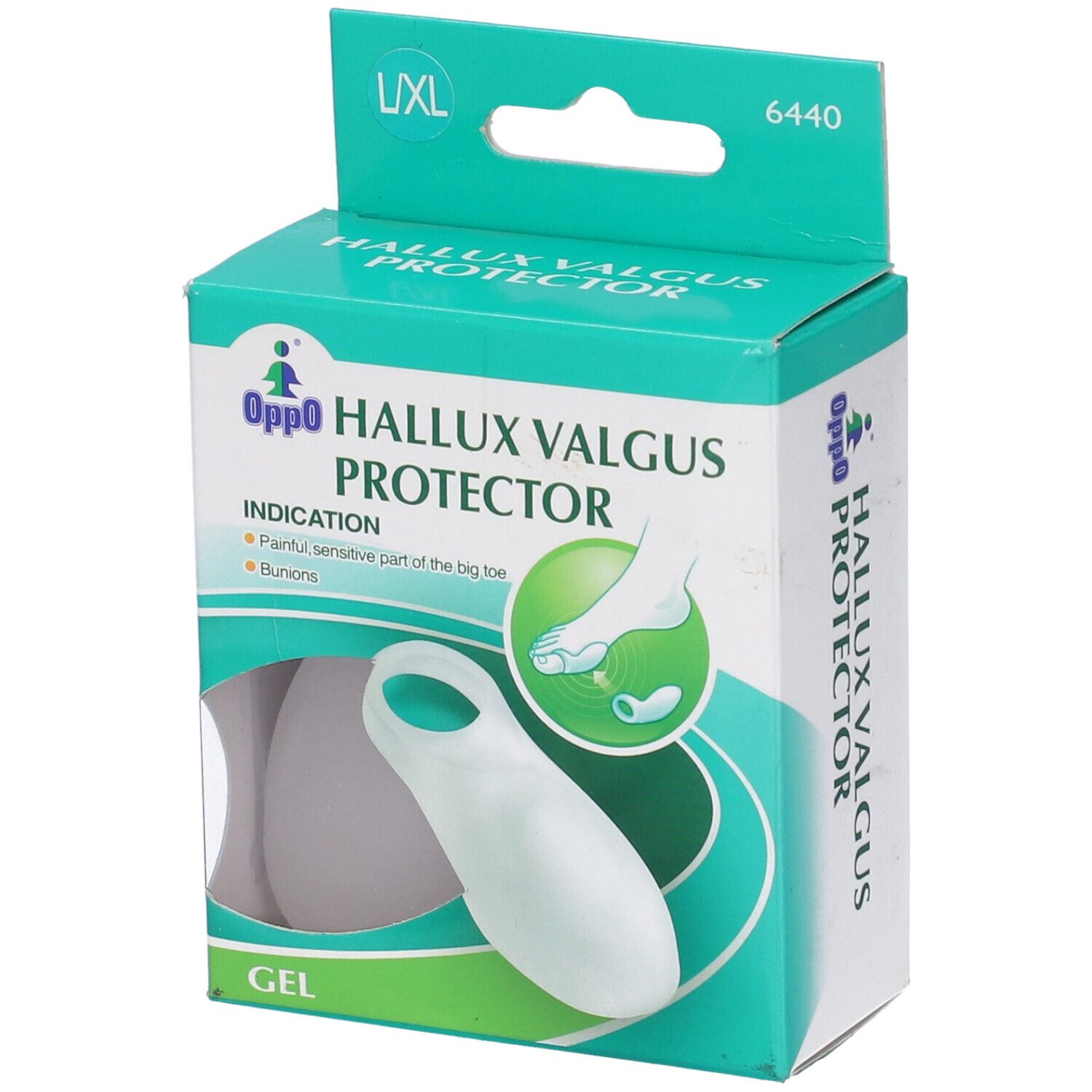 Supporto Alluce Valgo Oppo Misura Large/Extra Large. Indicato Per Migliorare La Posizione Del Piede, Ridurre Il Dolore E Per Una Migliore Distribuzione Del Peso