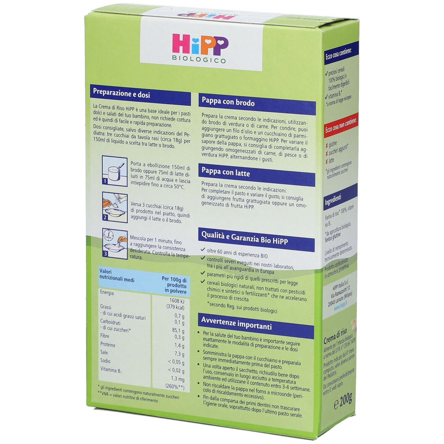 HiPP Bio Crema di Riso