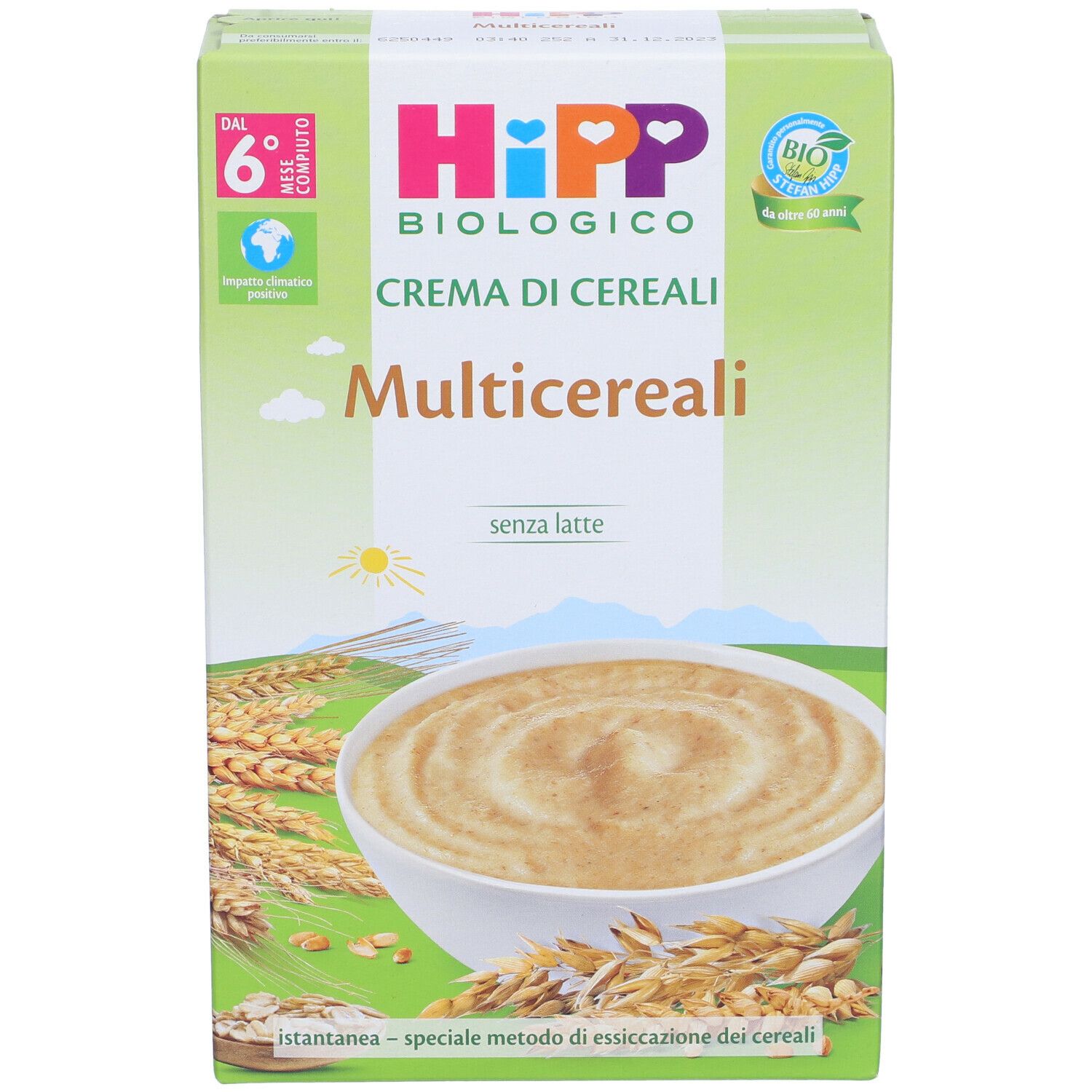 HiPP Biologico Crema Multicereali
