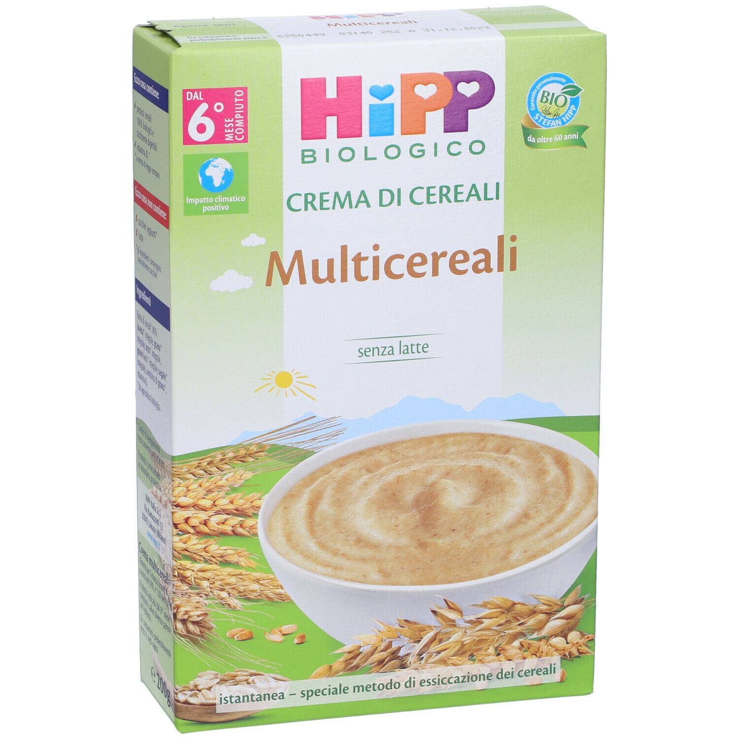 HiPP Biologico Crema Multicereali