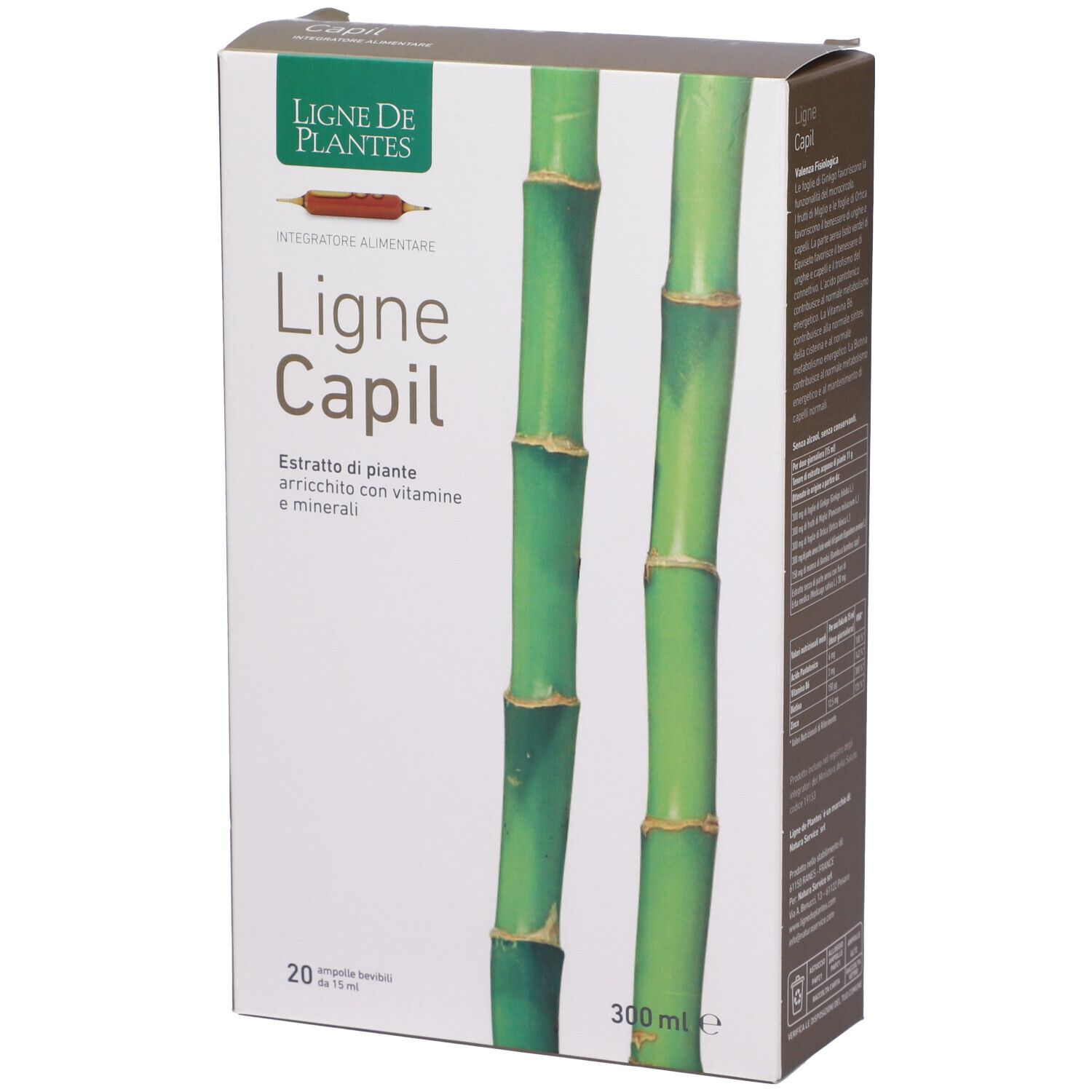 Ligne Capil 20 Ampolle Bevibili Da 15 Ml