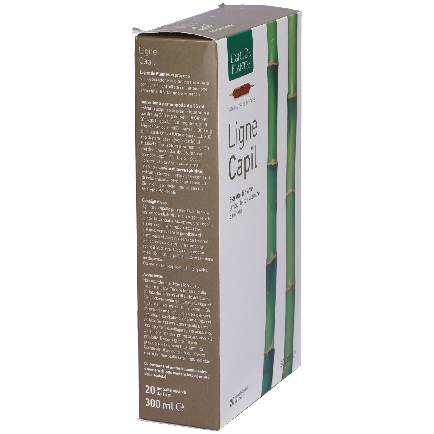 Ligne Capil 20 Ampolle Bevibili Da 15 Ml