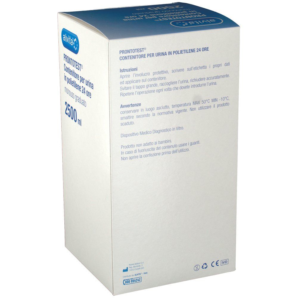 alvita PRONTOTEST® Contenitore urine 24 ore
