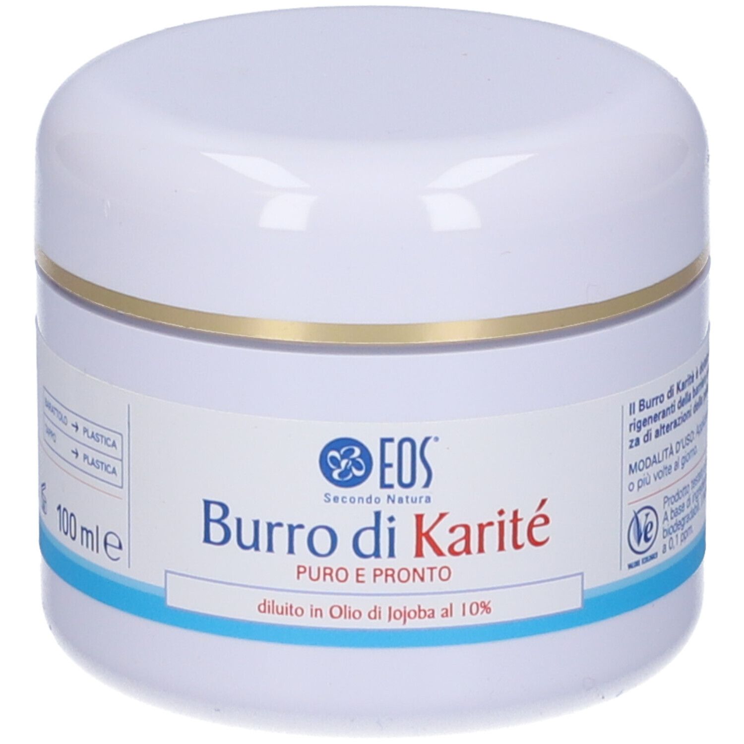 Eos Burro Karite Naturale 100 Ml