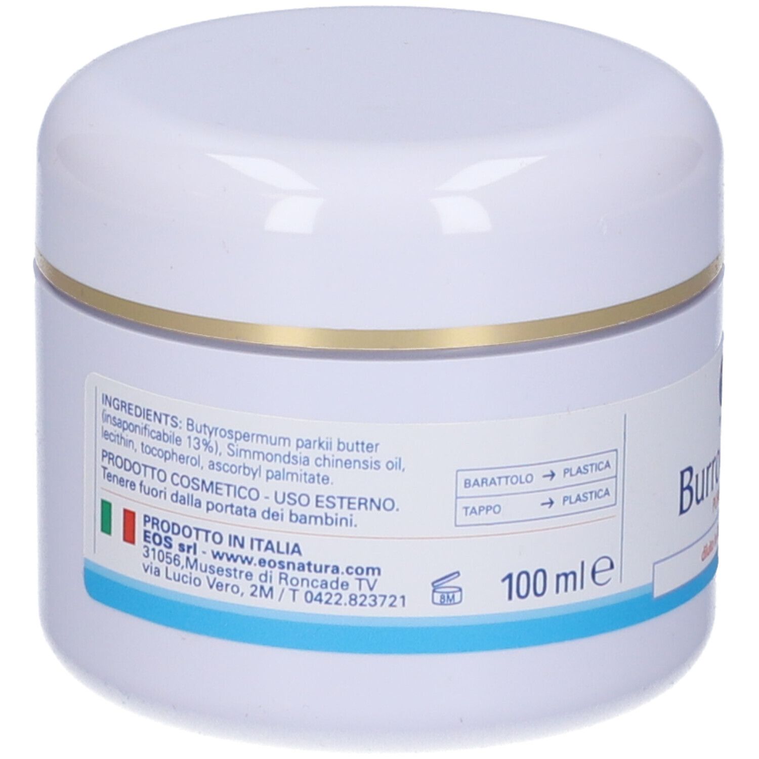 Eos Burro Karite Naturale 100 Ml