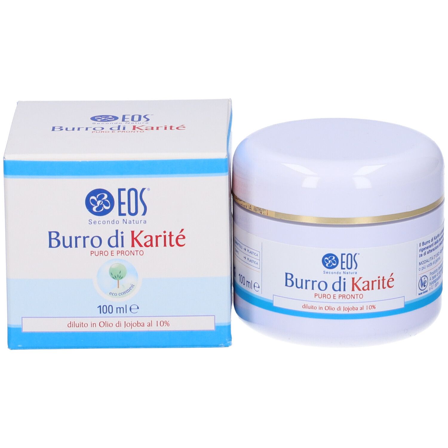Eos Burro Karite Naturale 100 Ml