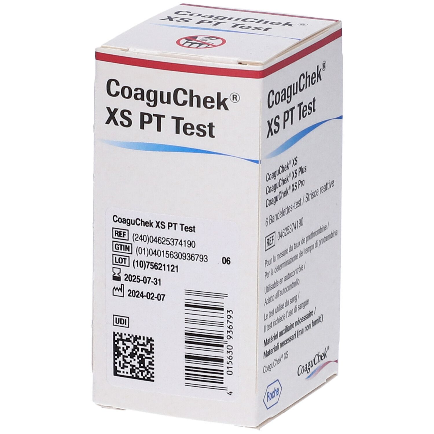 Strisce Reattive per CoaguChek XS PT Test 6 Pezzi
