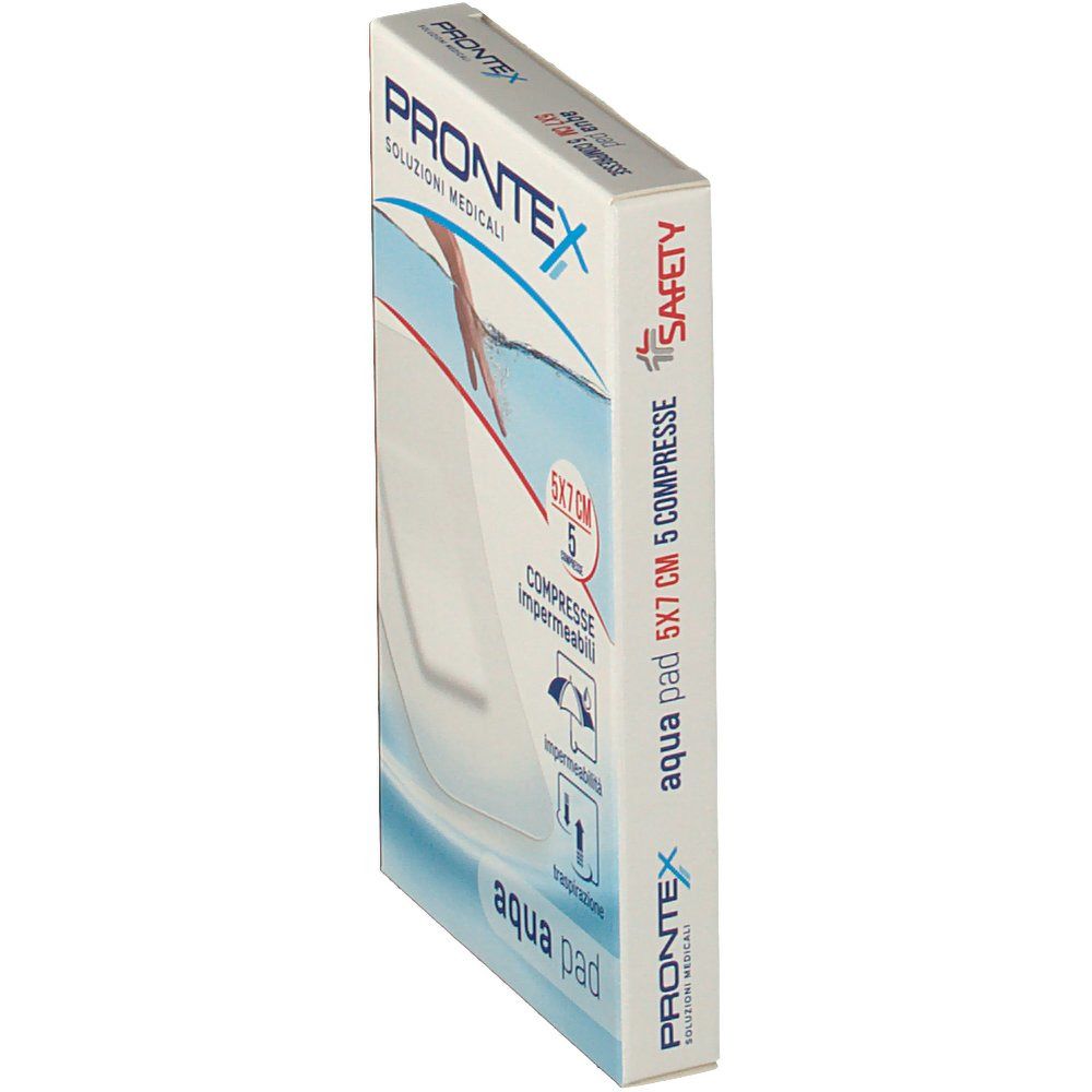 Prontex Aqua Pad 5x7cm Compresse