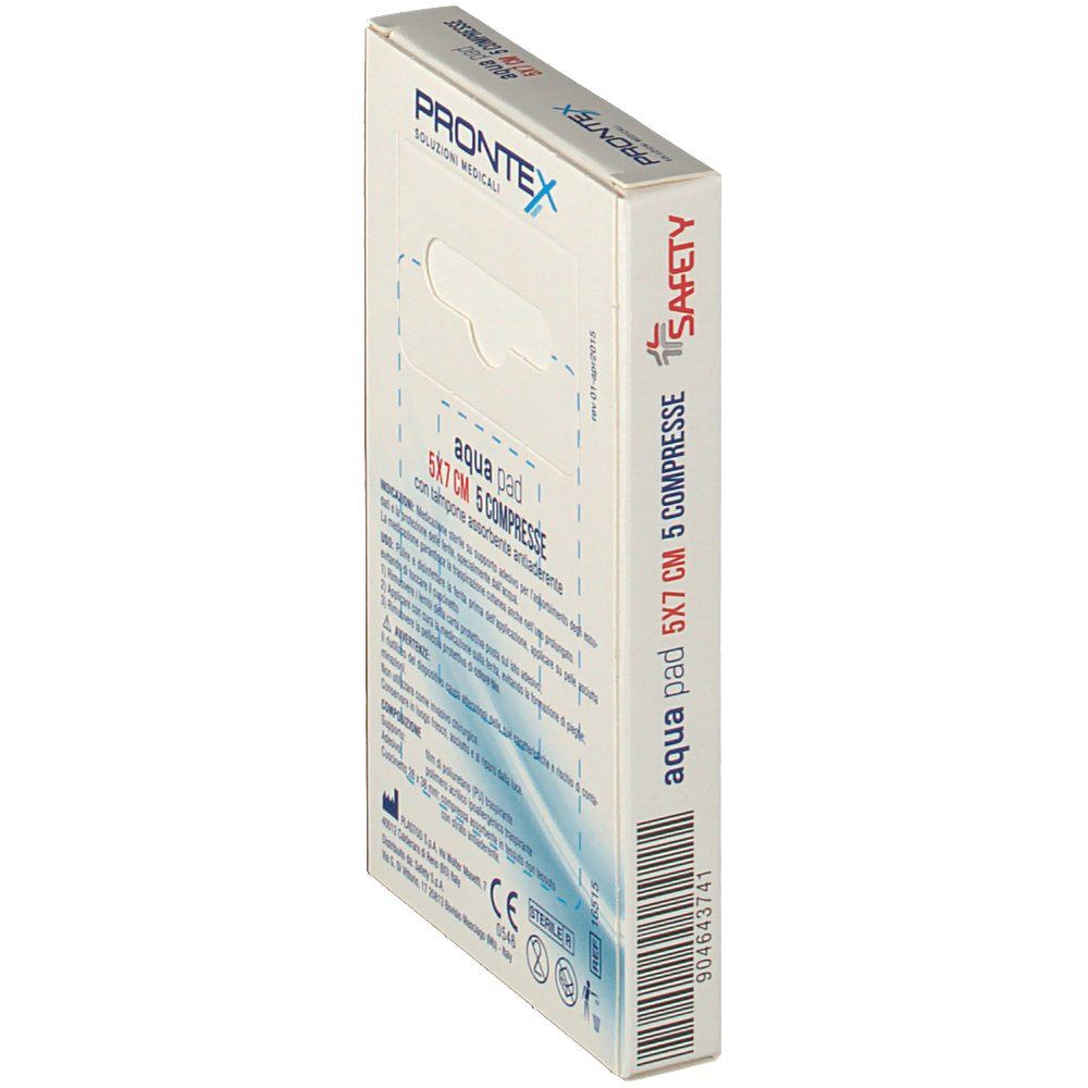 Prontex Aqua Pad 5x7cm Compresse