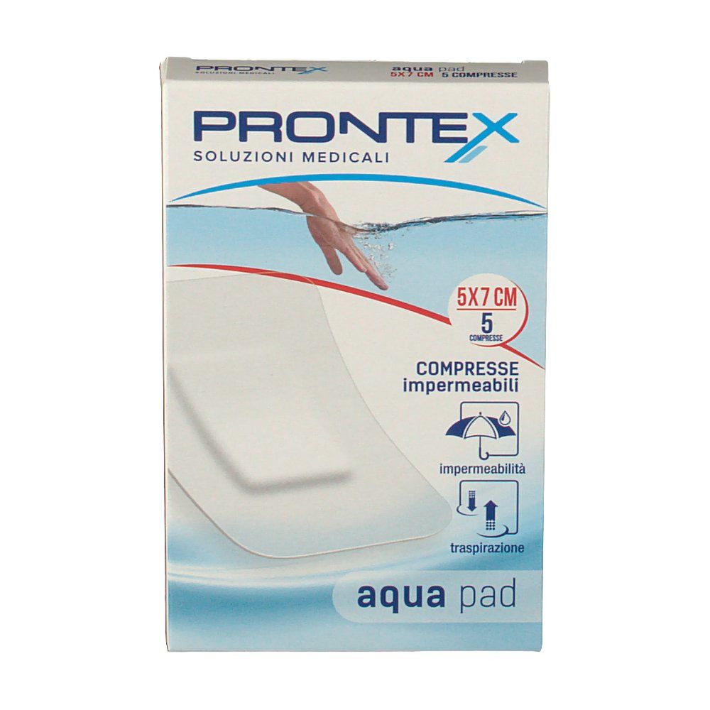 Prontex Aqua Pad 5x7cm Compresse