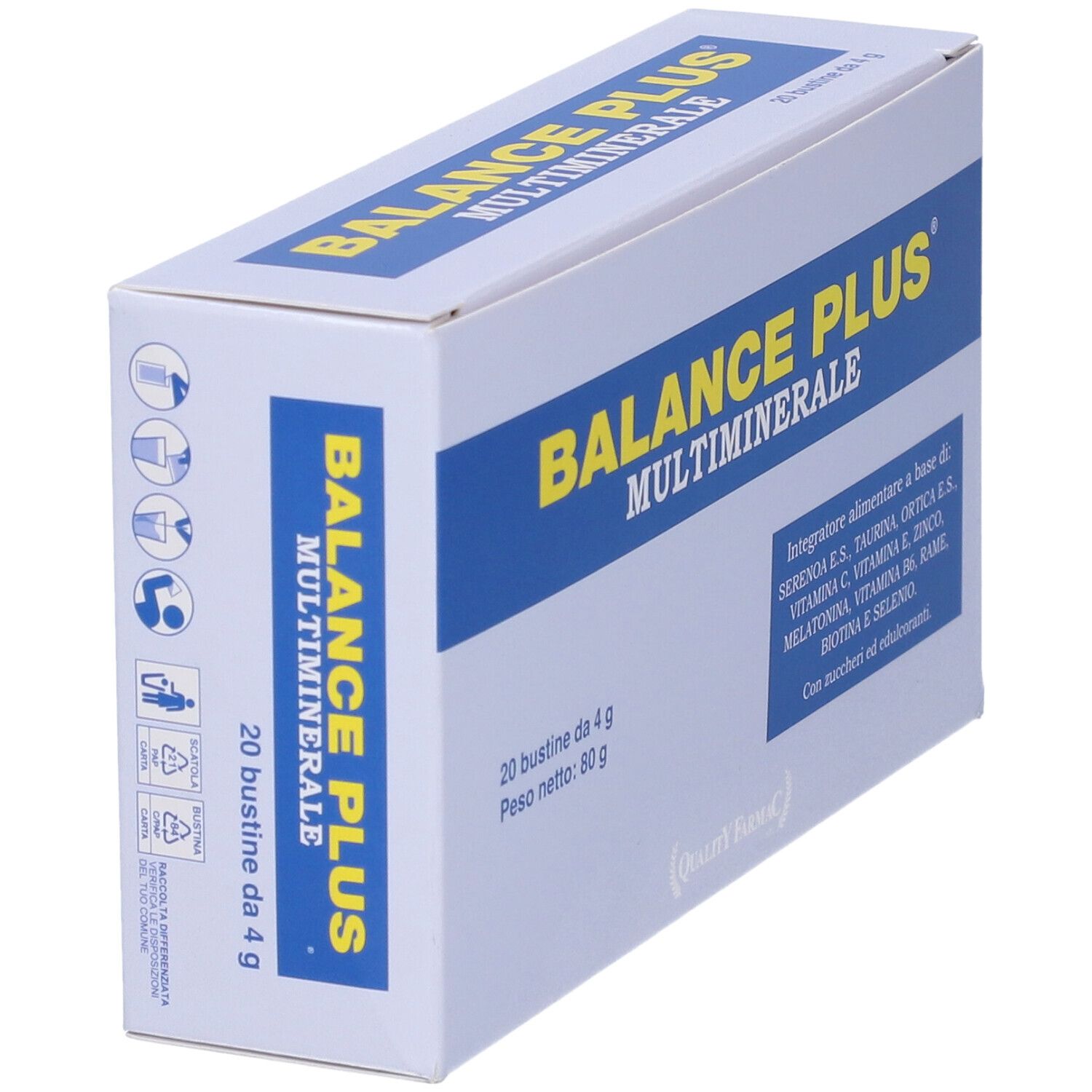 Balance Plus Multiminerale 20 Bustine