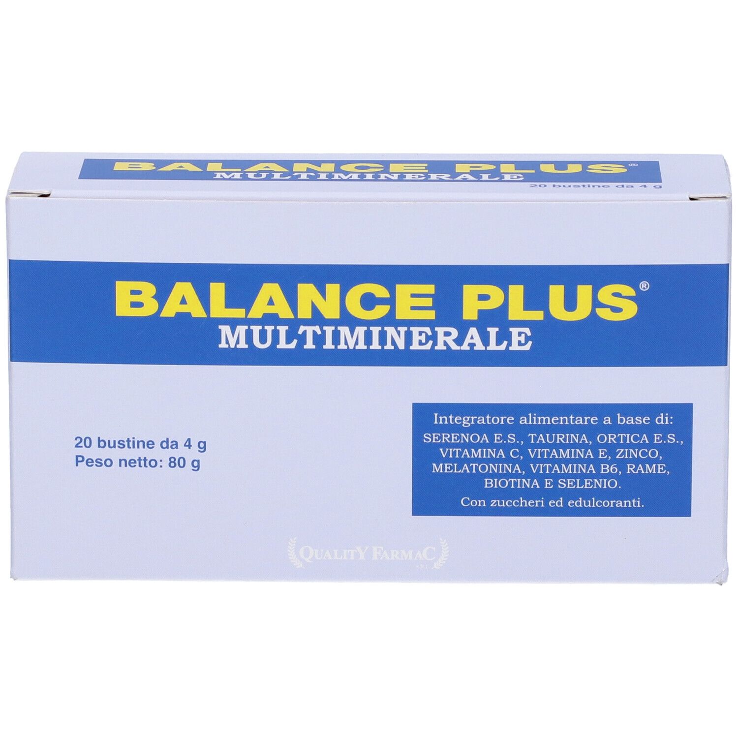 Balance Plus Multiminerale 20 Bustine