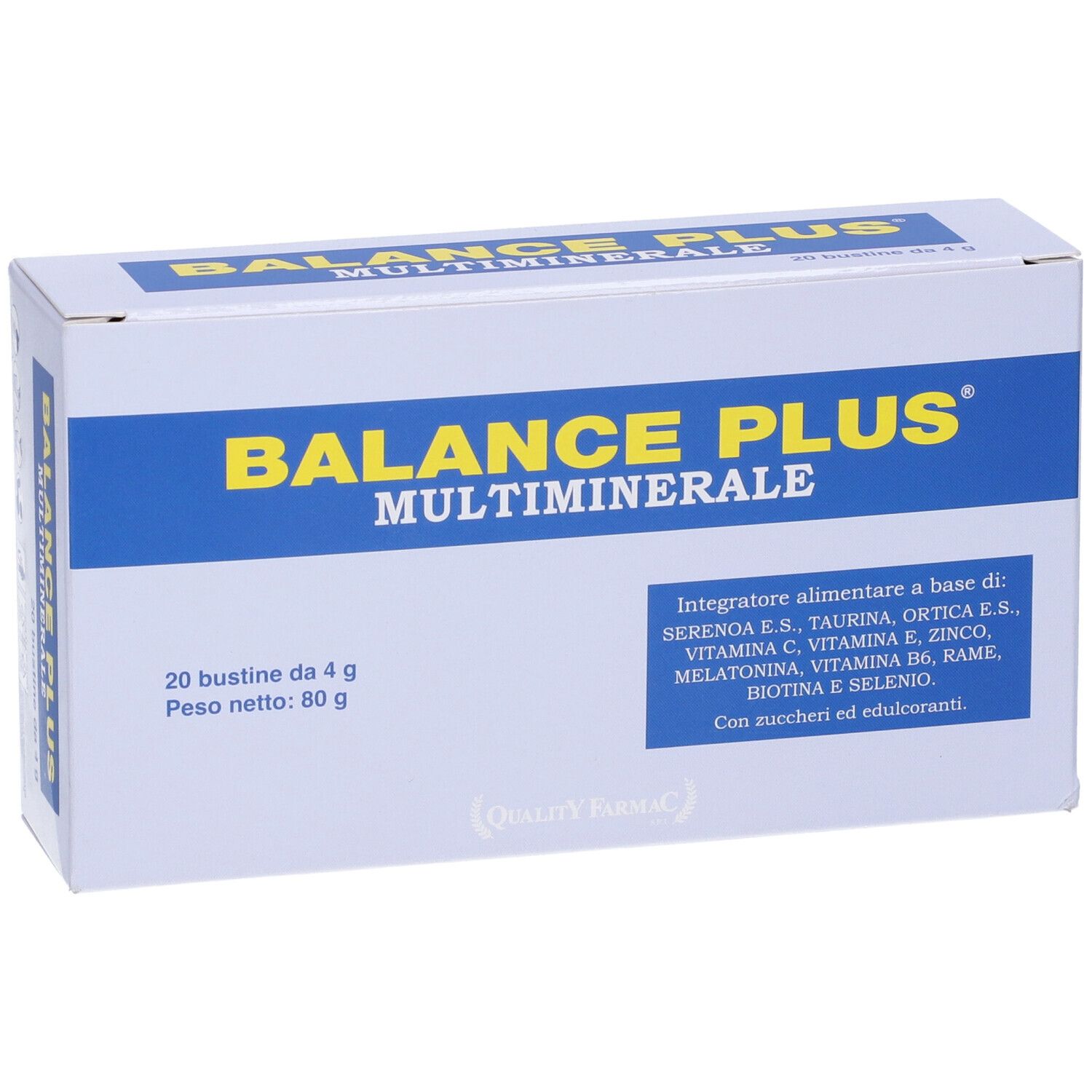Balance Plus Multiminerale 20 Bustine