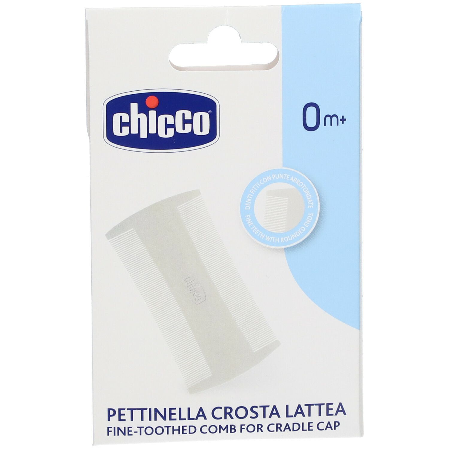 Chicco® Pettinella Crosta Lattea 0m+