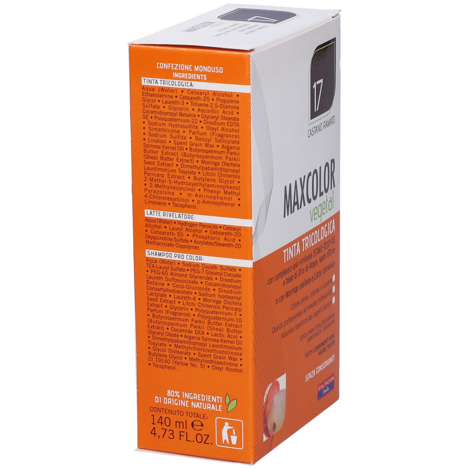 Max Color Vegetal 17 Tintura 140 Ml