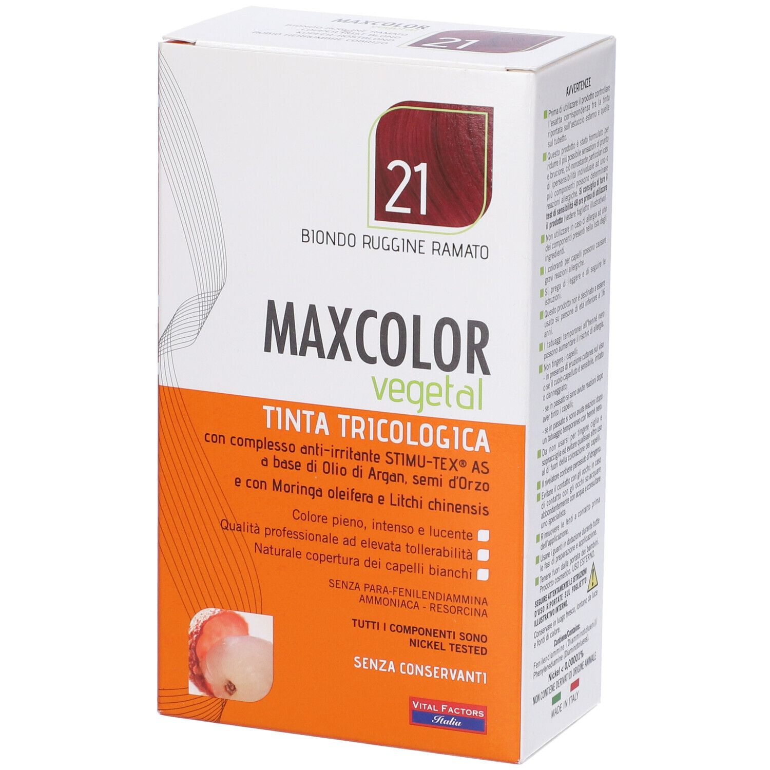 Max Color Vegetal 21 Tintura 140 Ml
