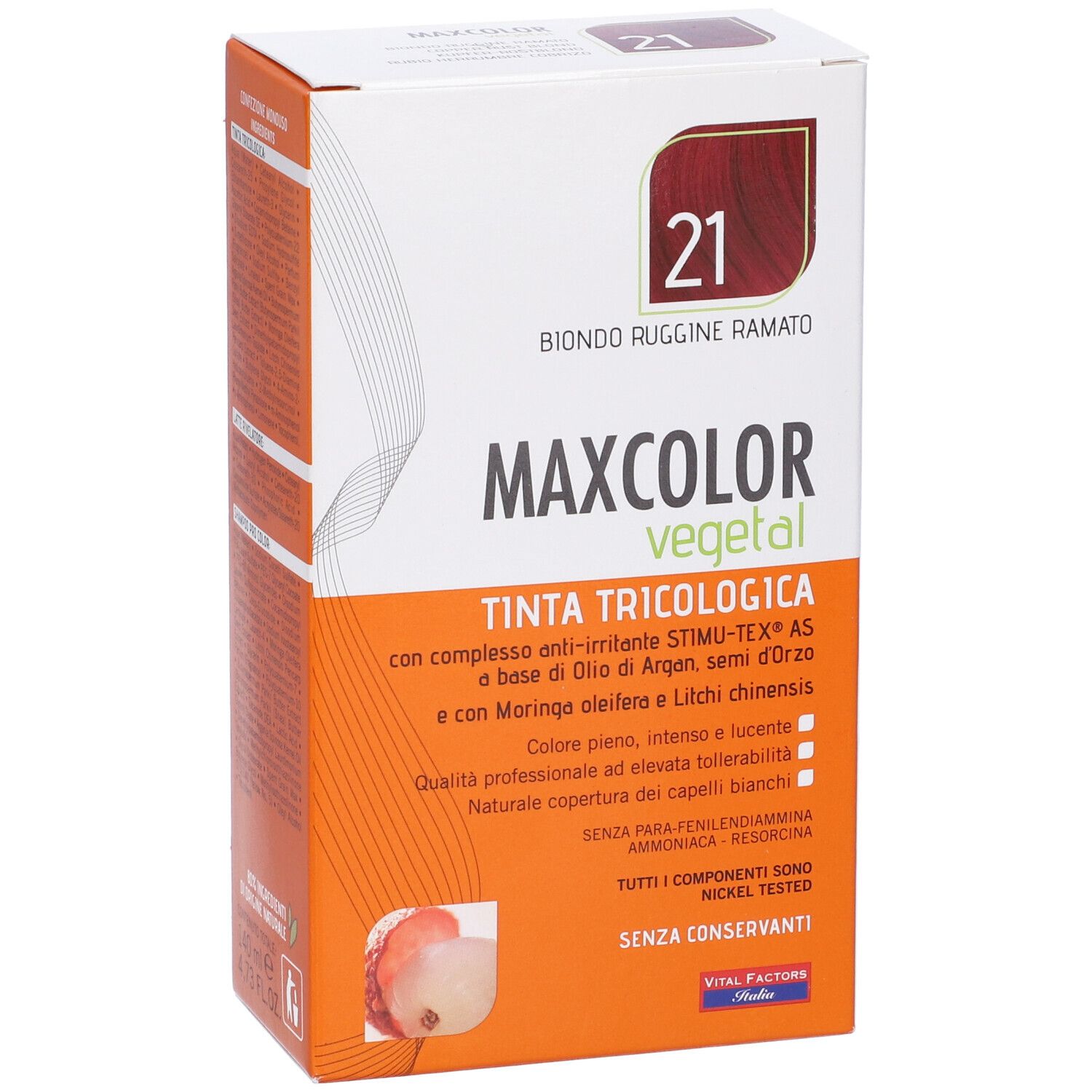 Max Color Vegetal 21 Tintura 140 Ml