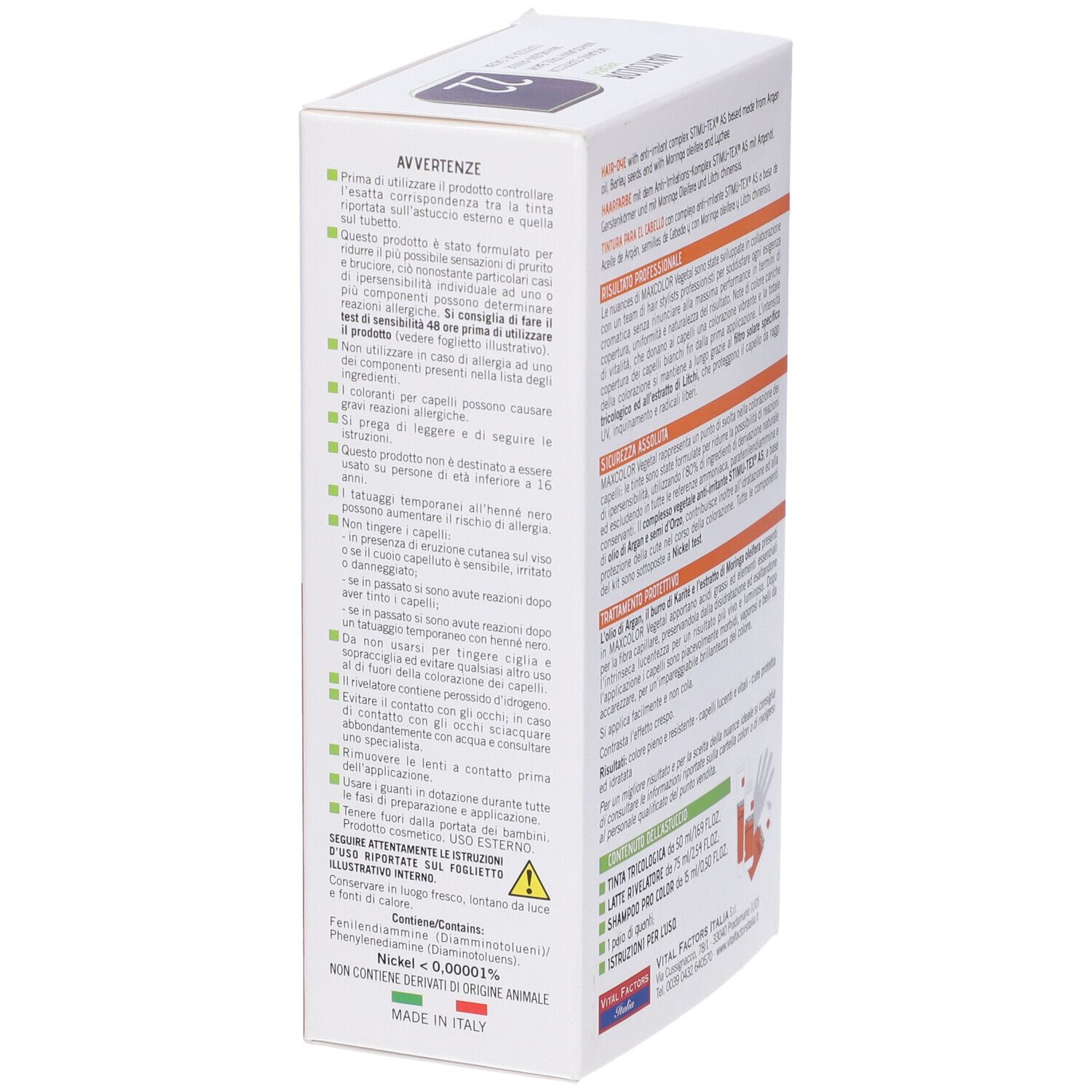 Max Color Vegetal 22 Tintura 140 Ml
