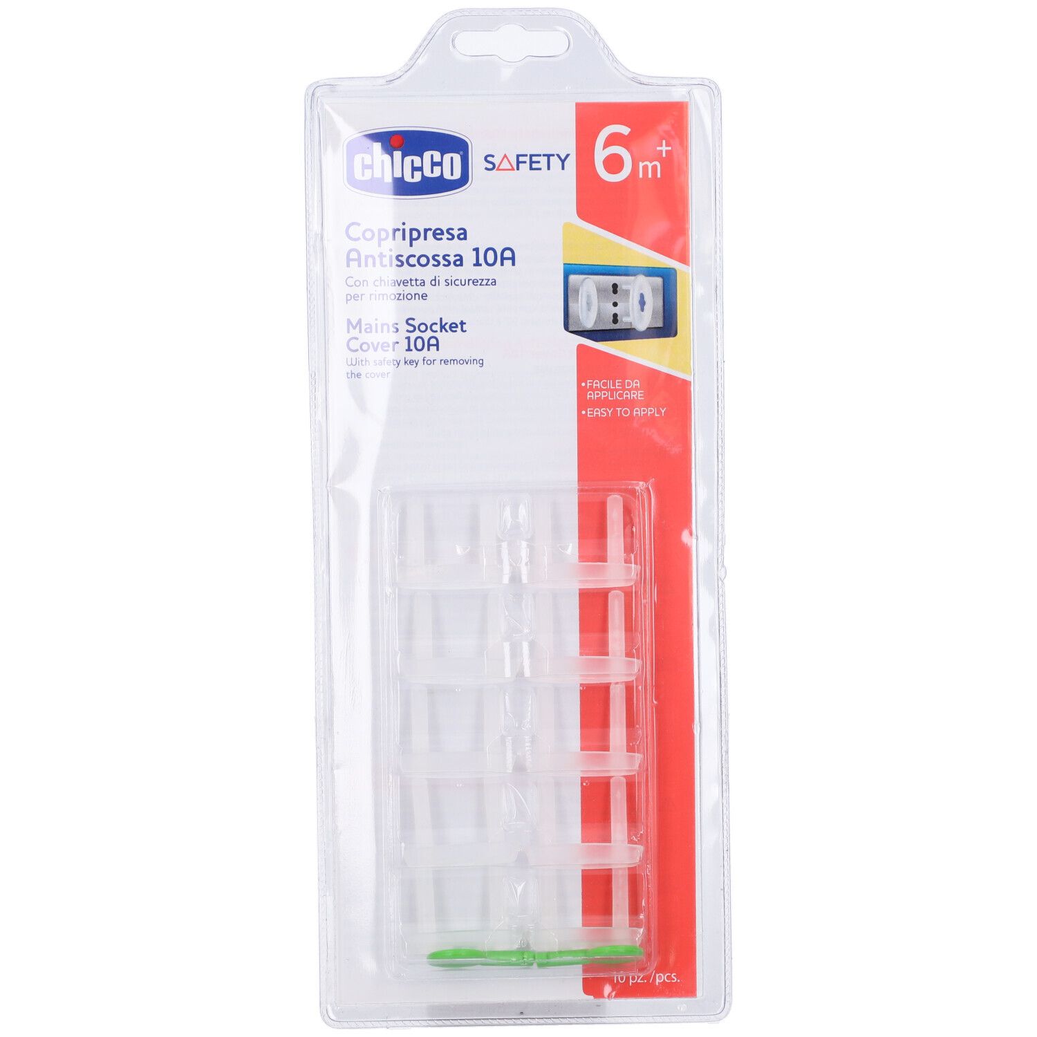 Chicco Copripresa 10A 10 Pezzi