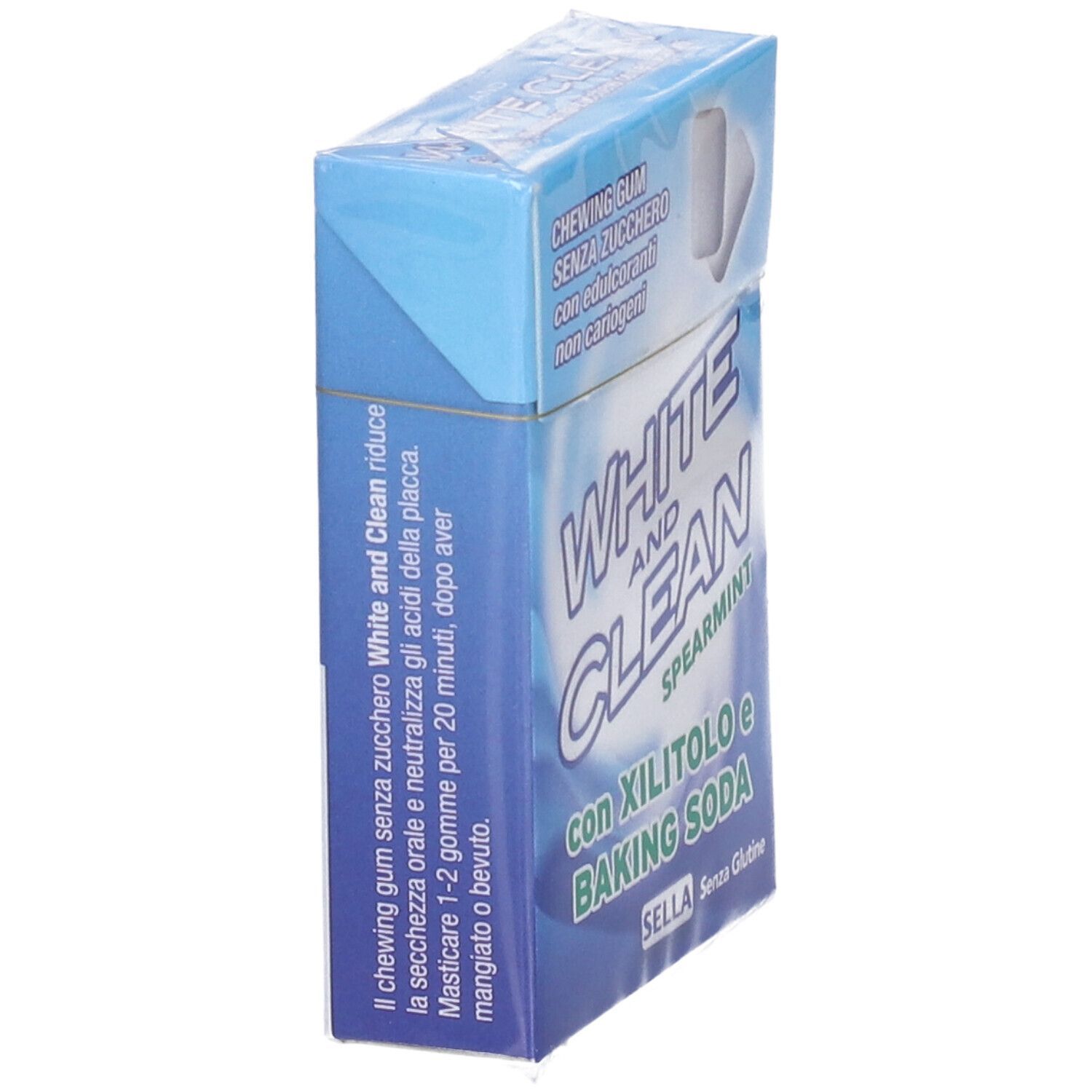 White And Clean Chewing Gum