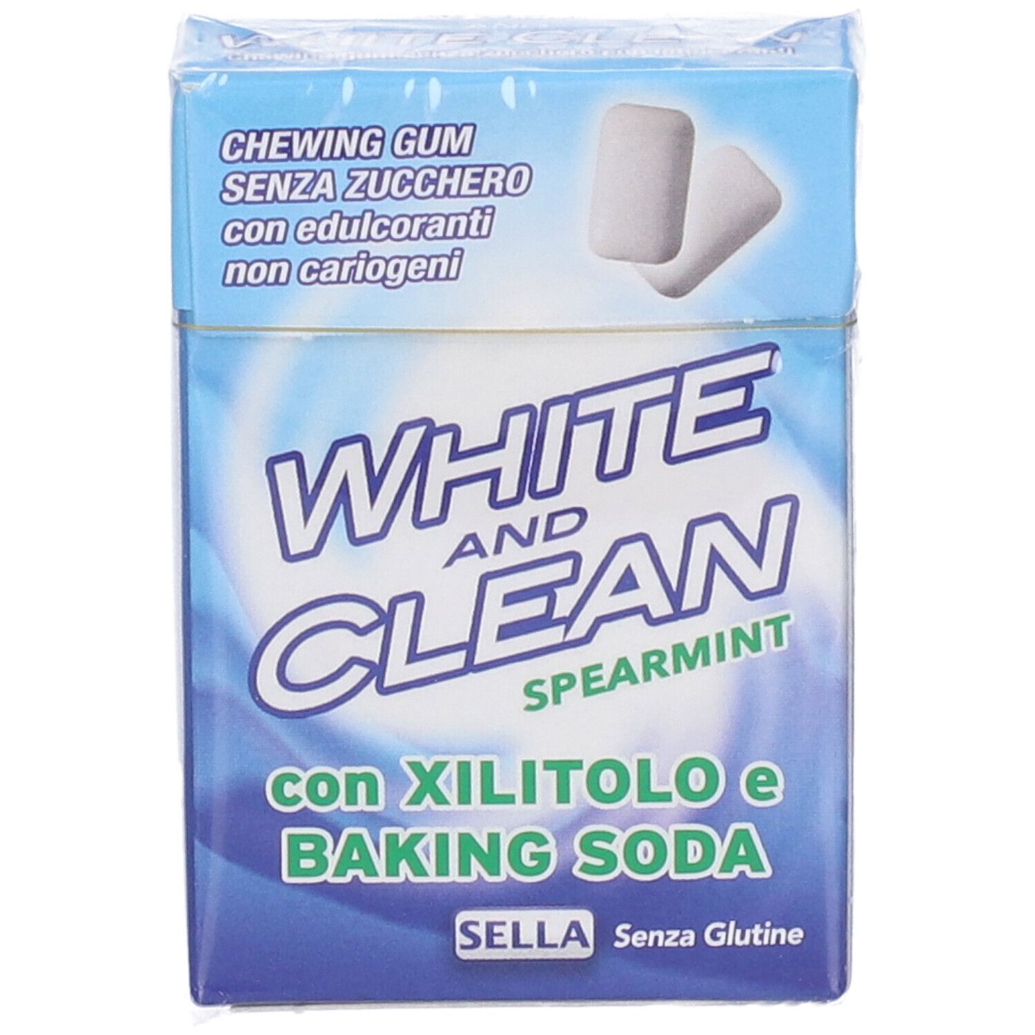 White And Clean Chewing Gum