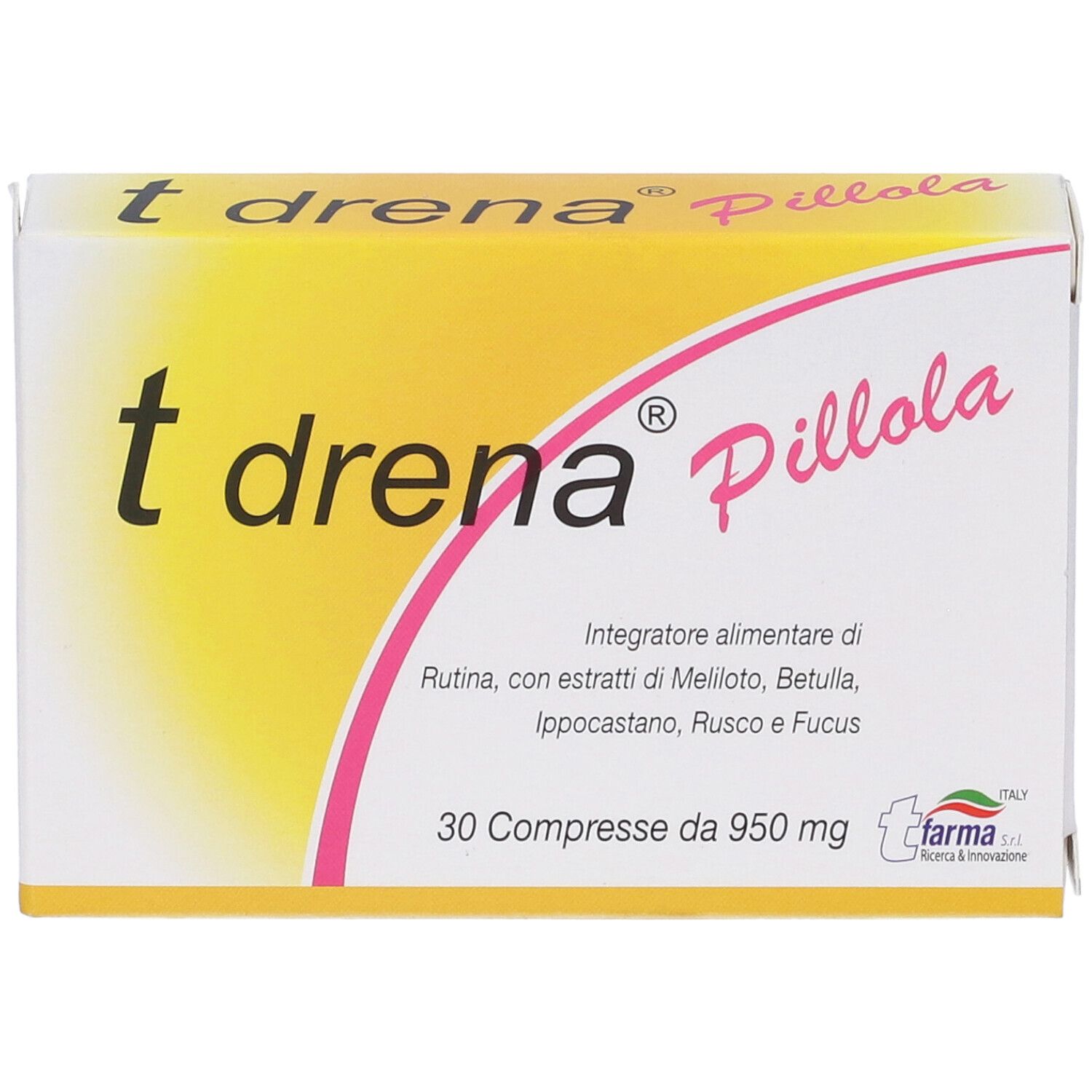 T Drena Pillola 30 Compresse