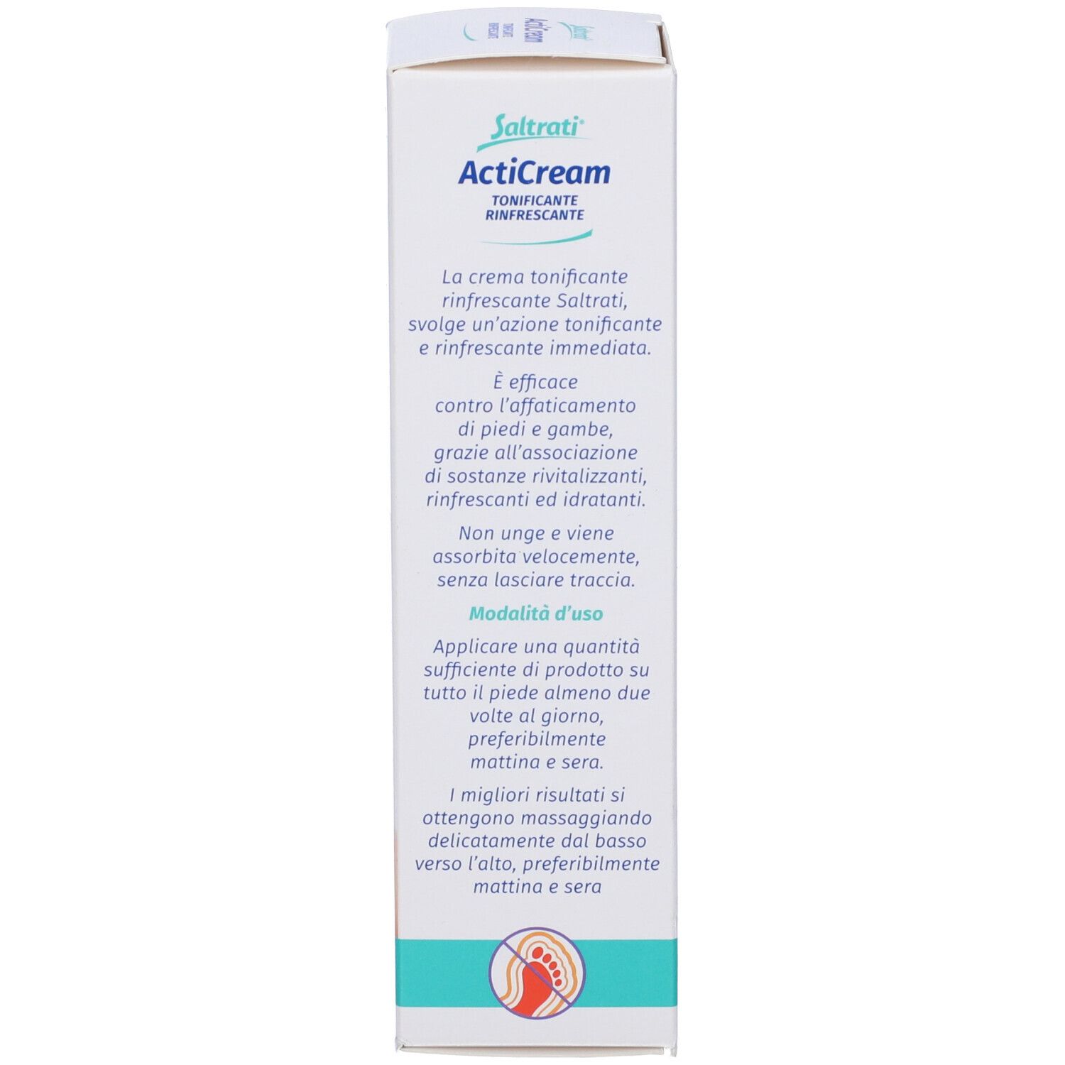 Saltrati Acticream Tonificante Rinfrescante Per Piedi E Gambe