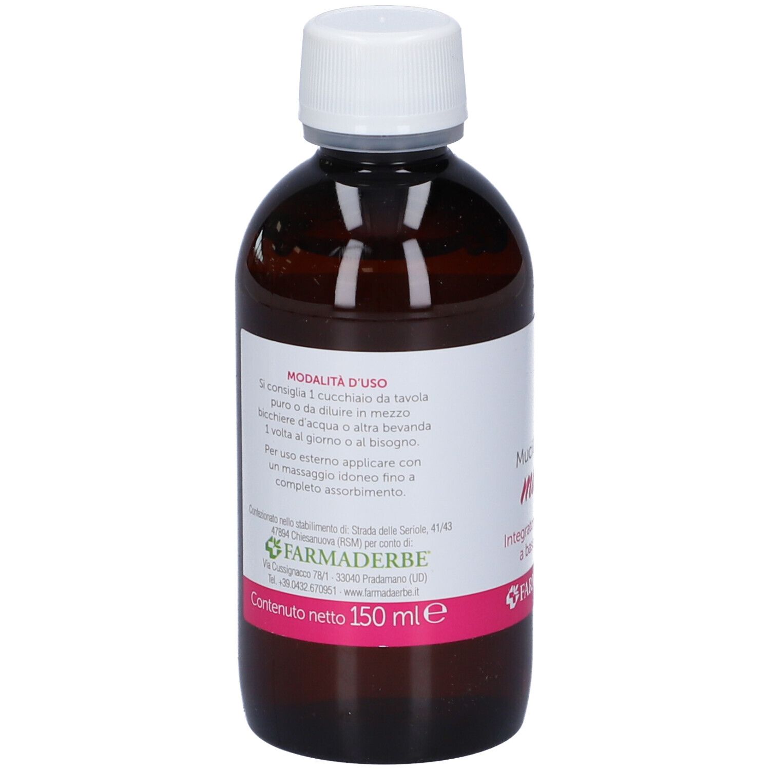 Olio Alimentare Mucillagine Malva 150 Ml