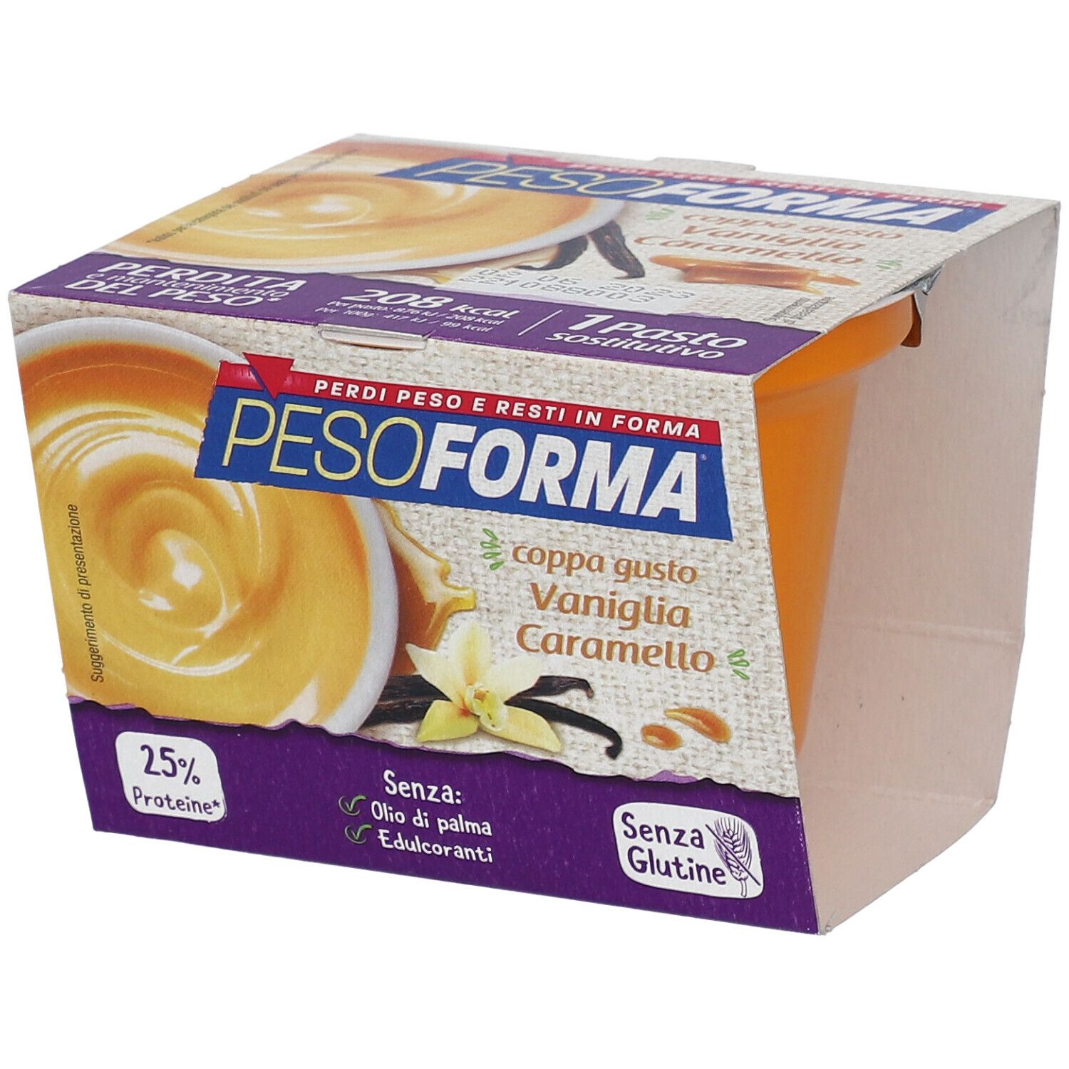 PESOFORMA® Coppa Gusto Vaniglia e Caramello