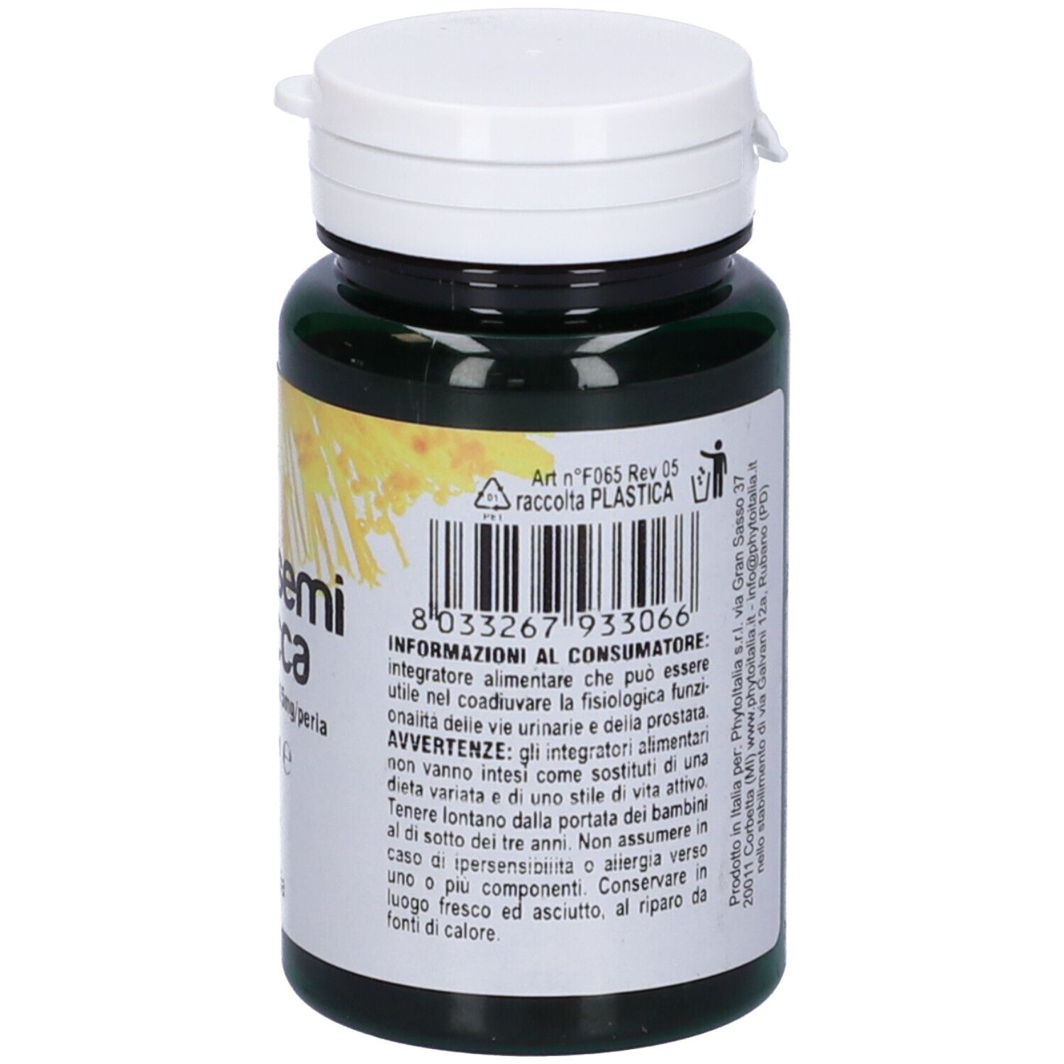 Olio Semi Zucca 60 Perle