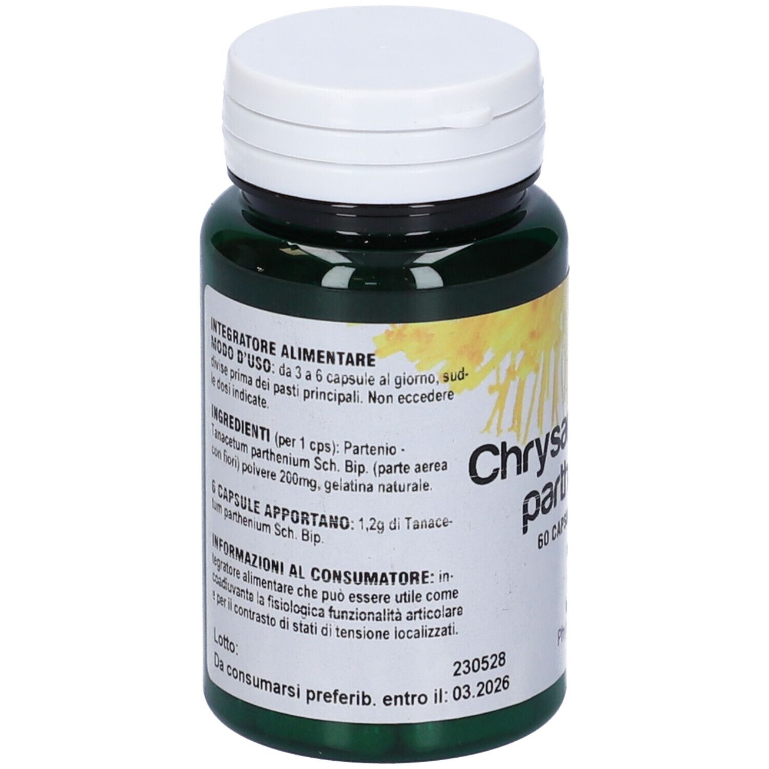 Chrysantemum Parthenium 60 Capsule